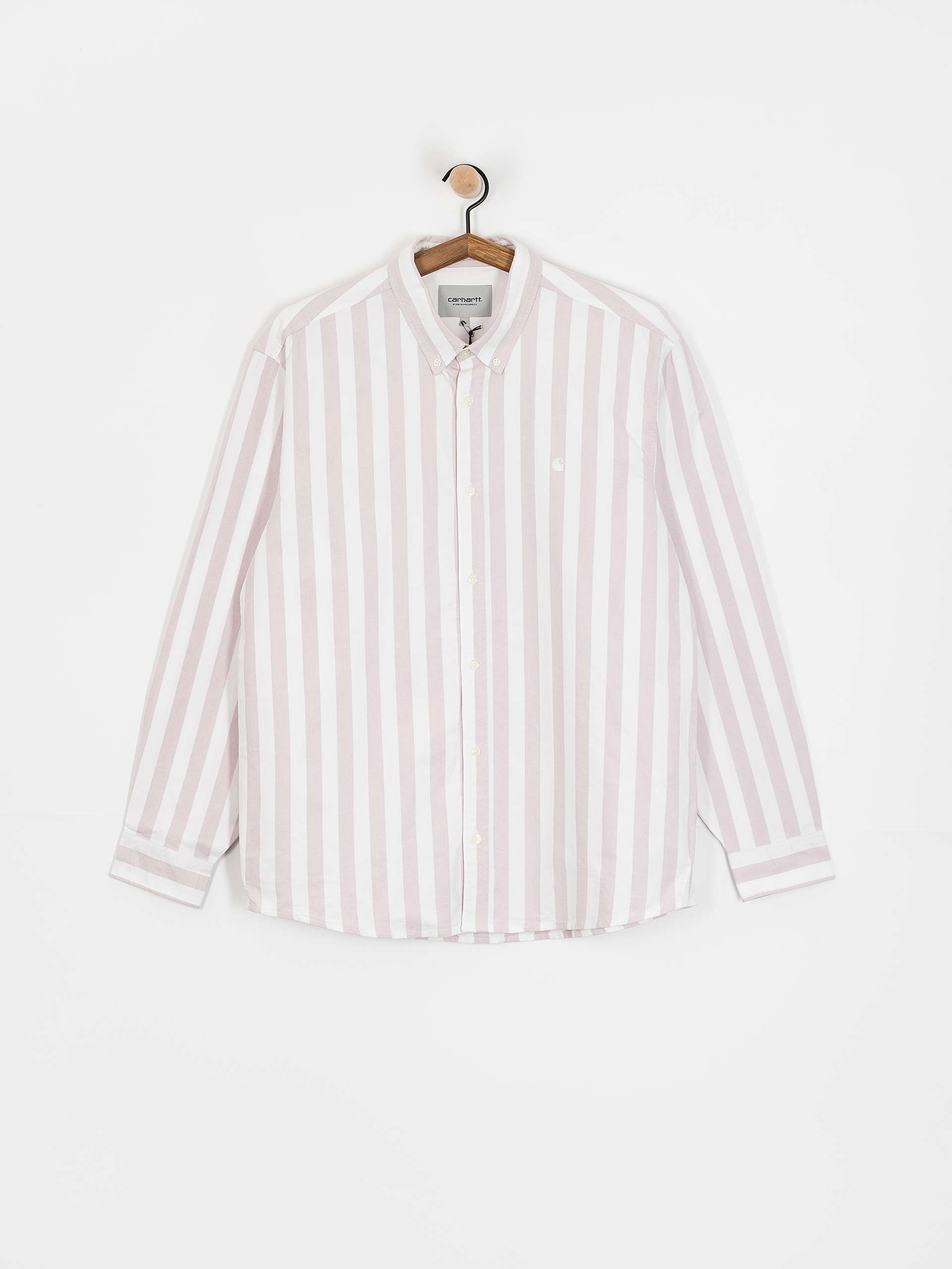 Košile Carhartt WIP Dillion (dillion stripe/hortensia/white)