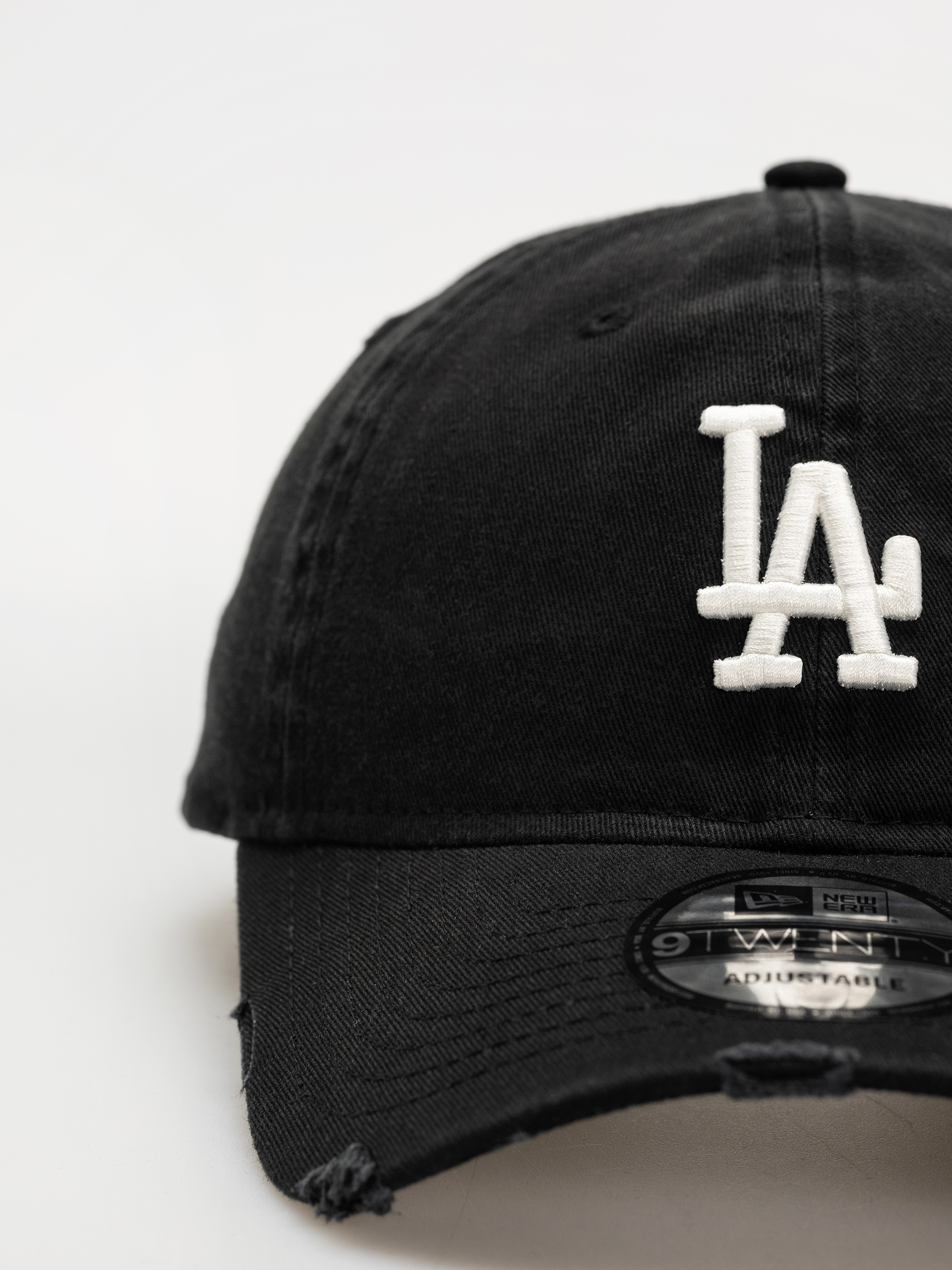 Kšiltovka  New Era Distressed 9Twenty La Dodgers (black)