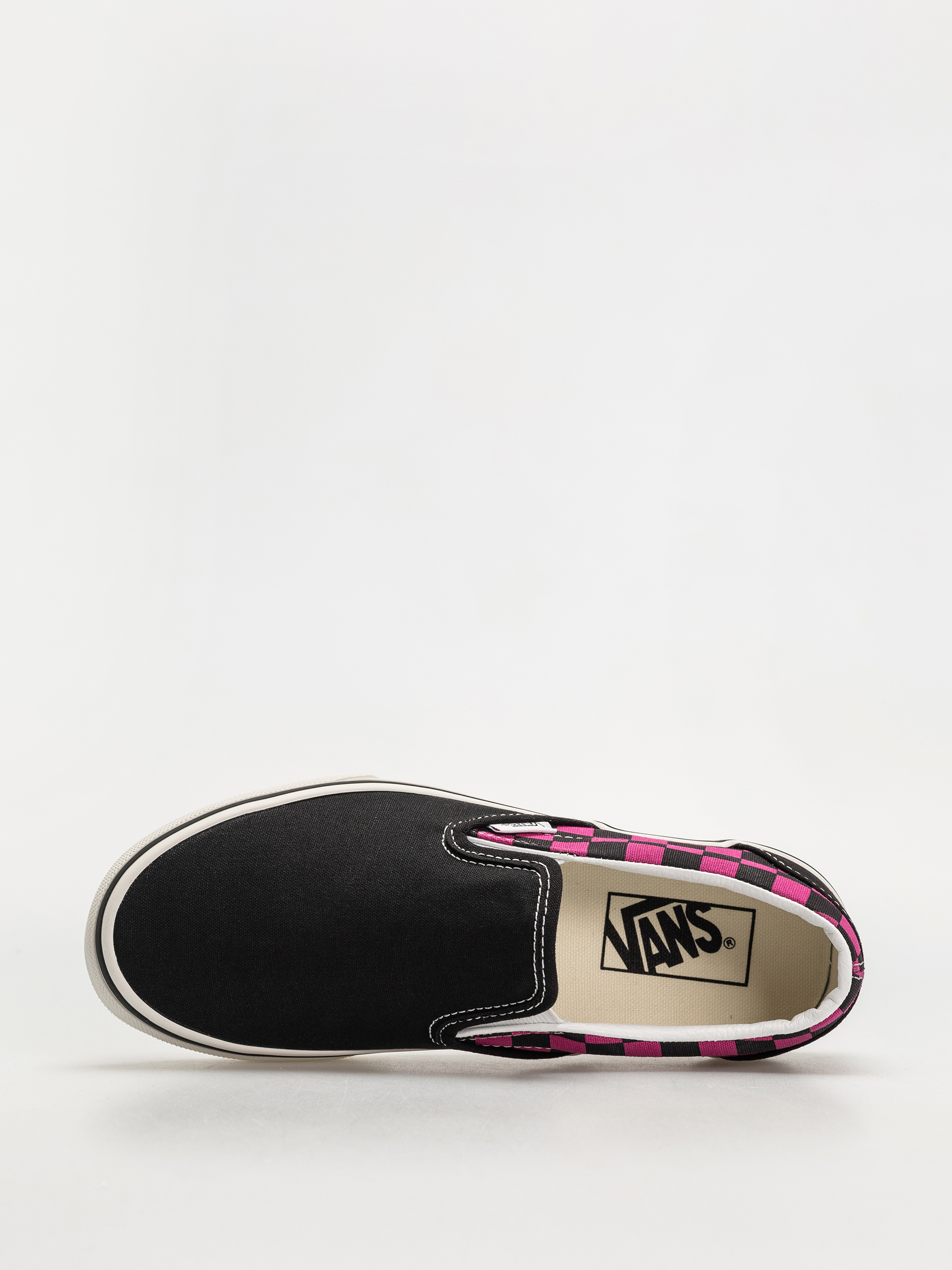 Boty Vans Classic Slip On (pop check raspberry rose)