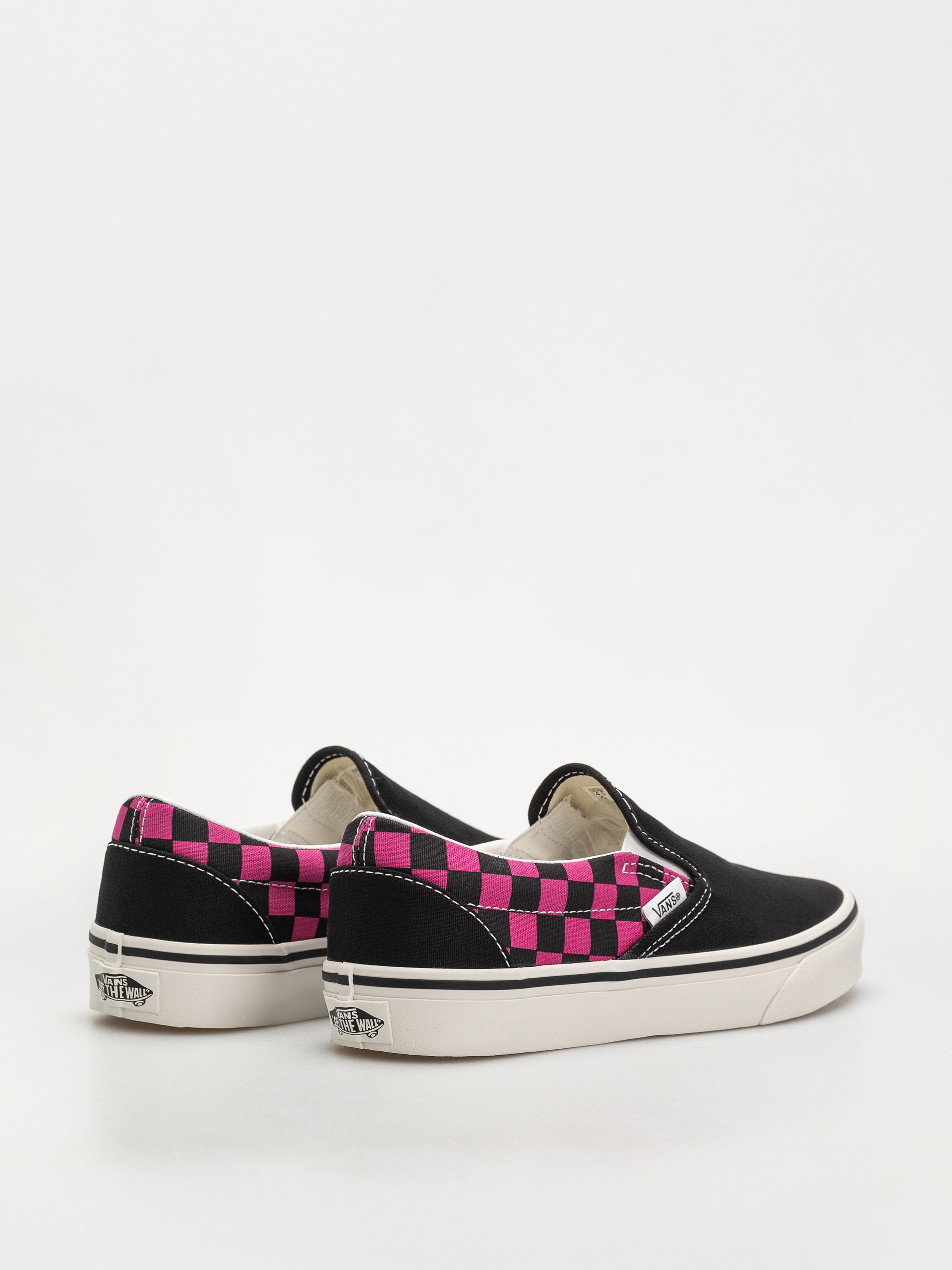 Boty Vans Classic Slip On (pop check raspberry rose)