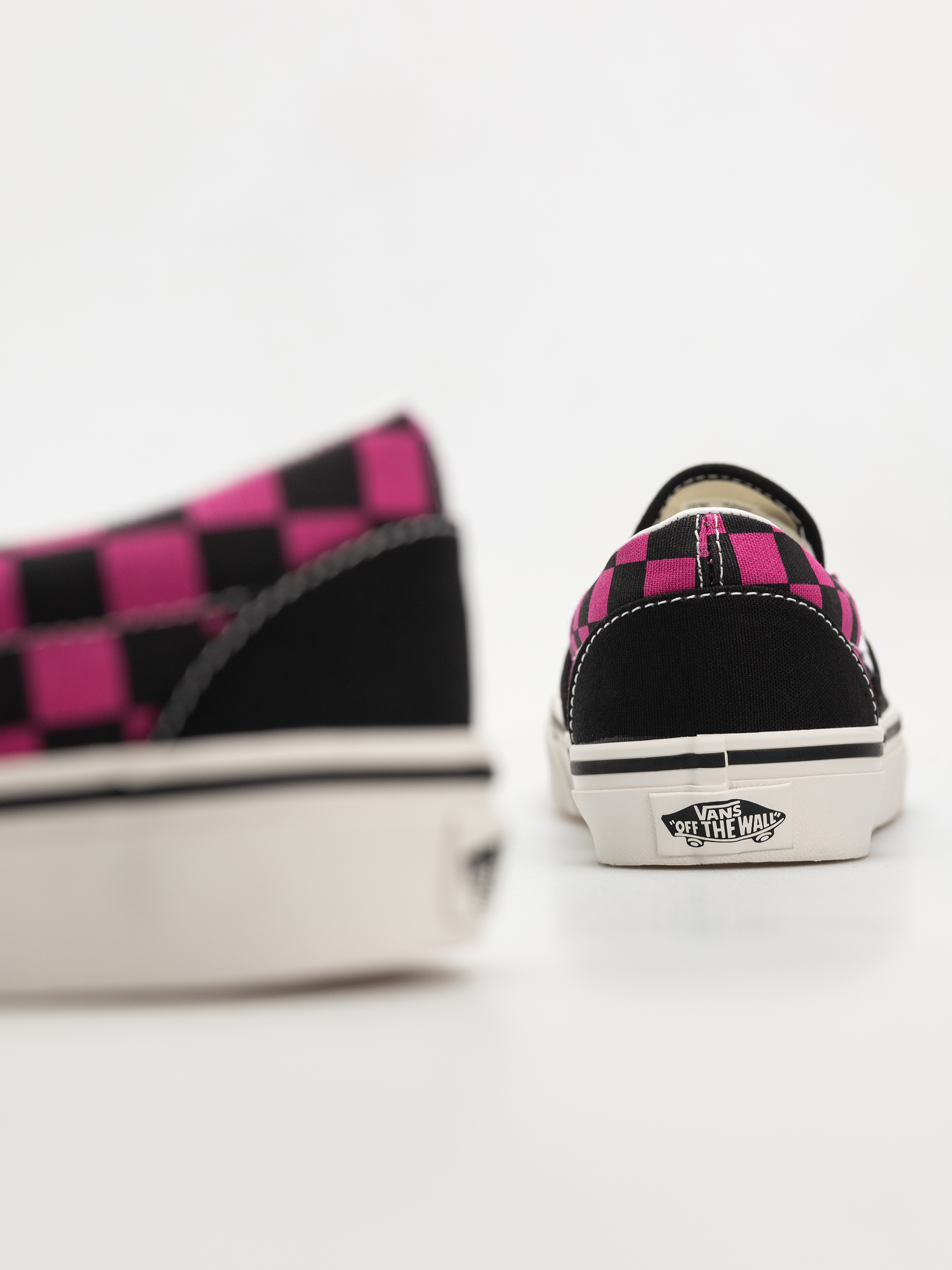 Boty Vans Classic Slip On (pop check raspberry rose)