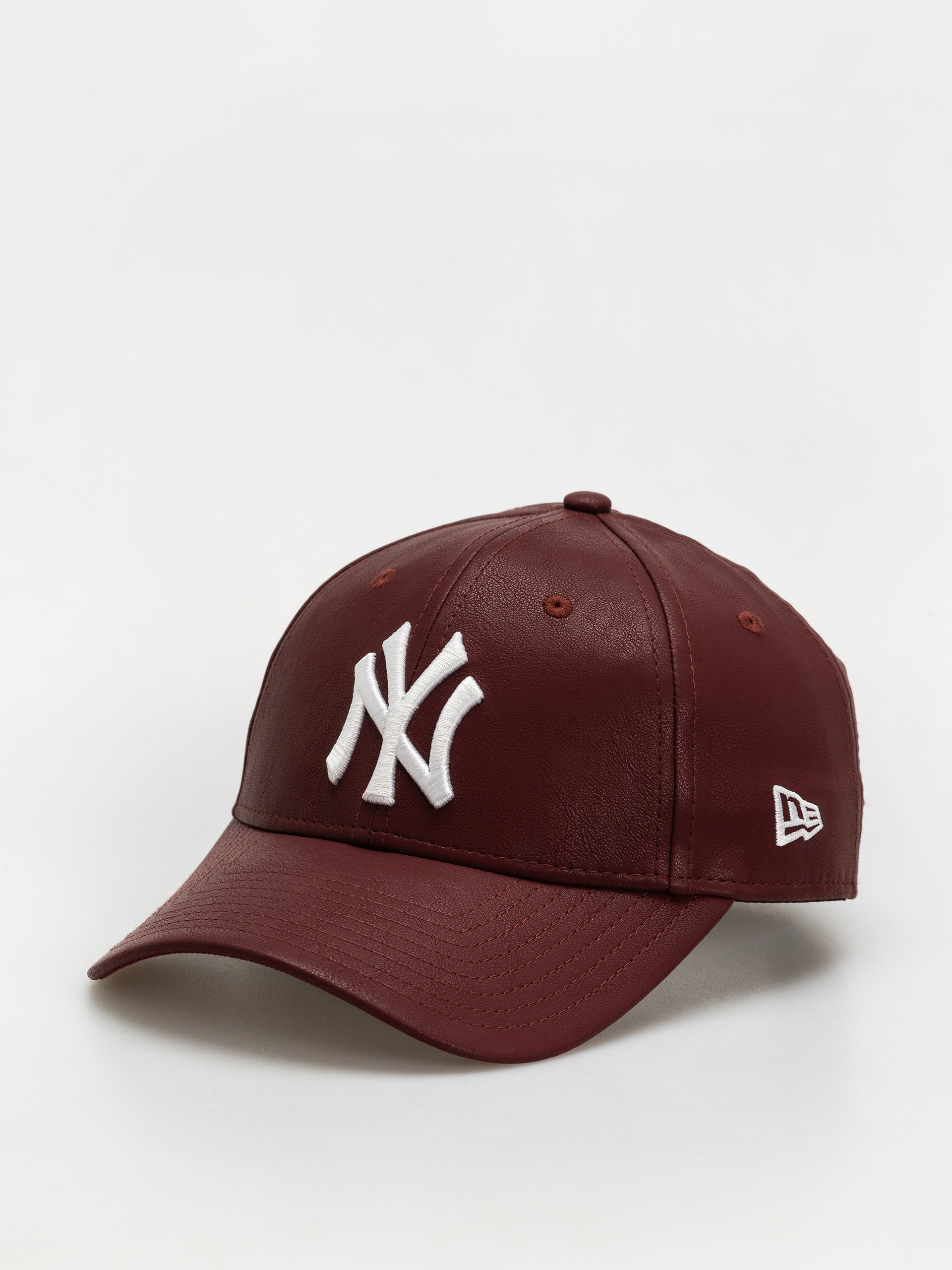 Kšiltovka  New Era Crinkled Pu 9Forty New York Yankees Wmn (dark red)