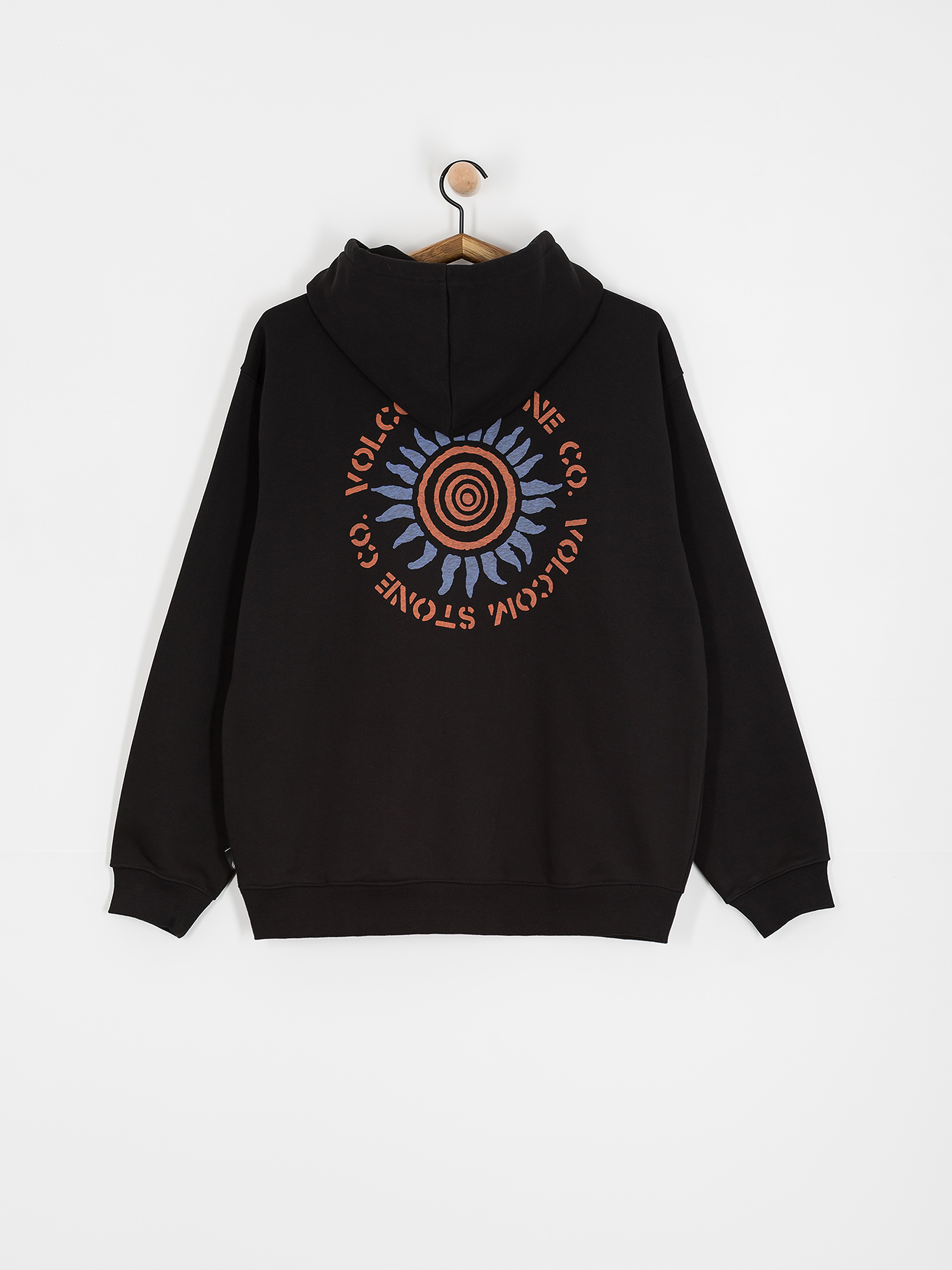 Mikina s kapucí Volcom Watanite HD (black)