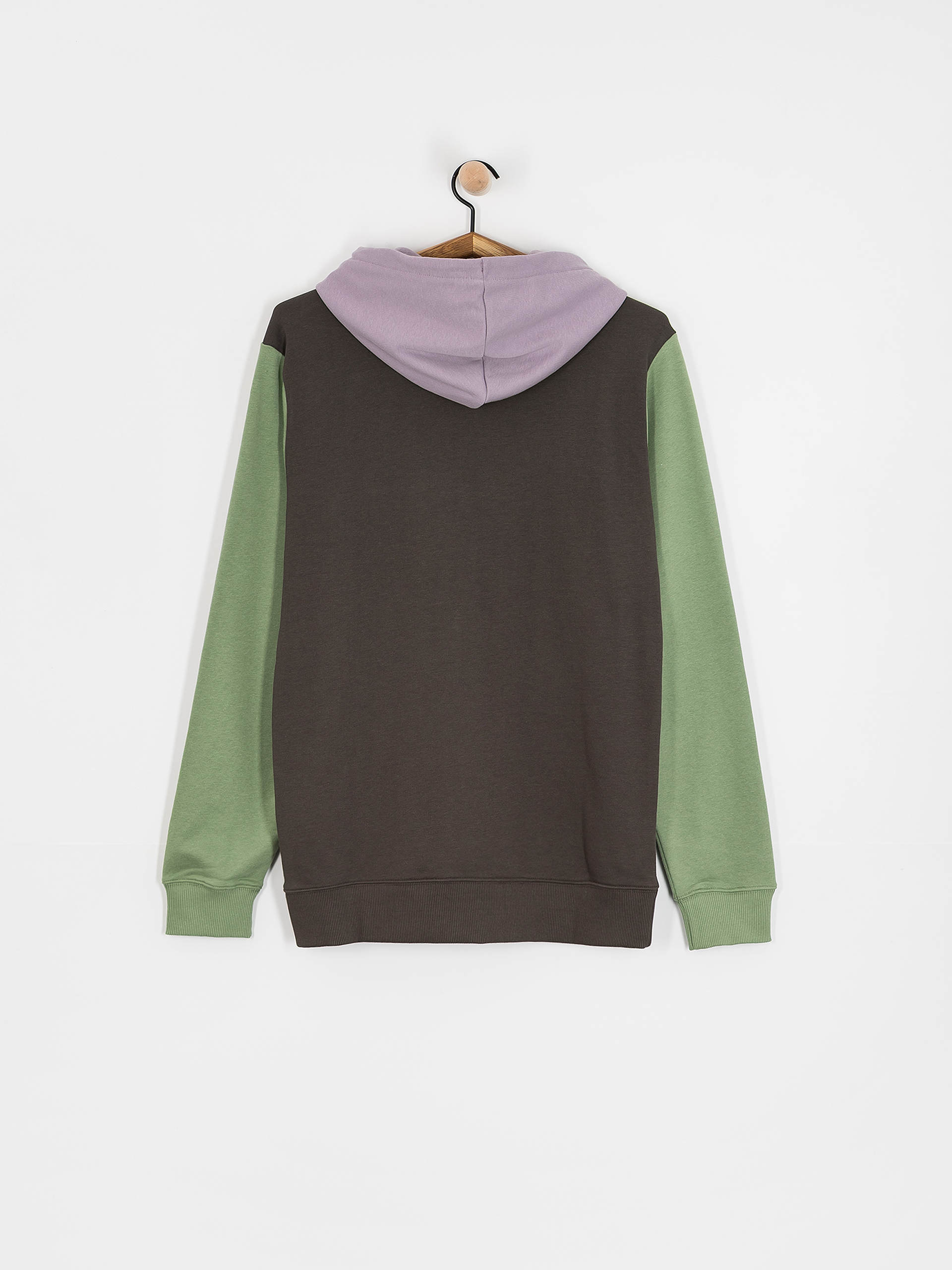 Mikina s kapucí Billabong Arch Block HD (raven)