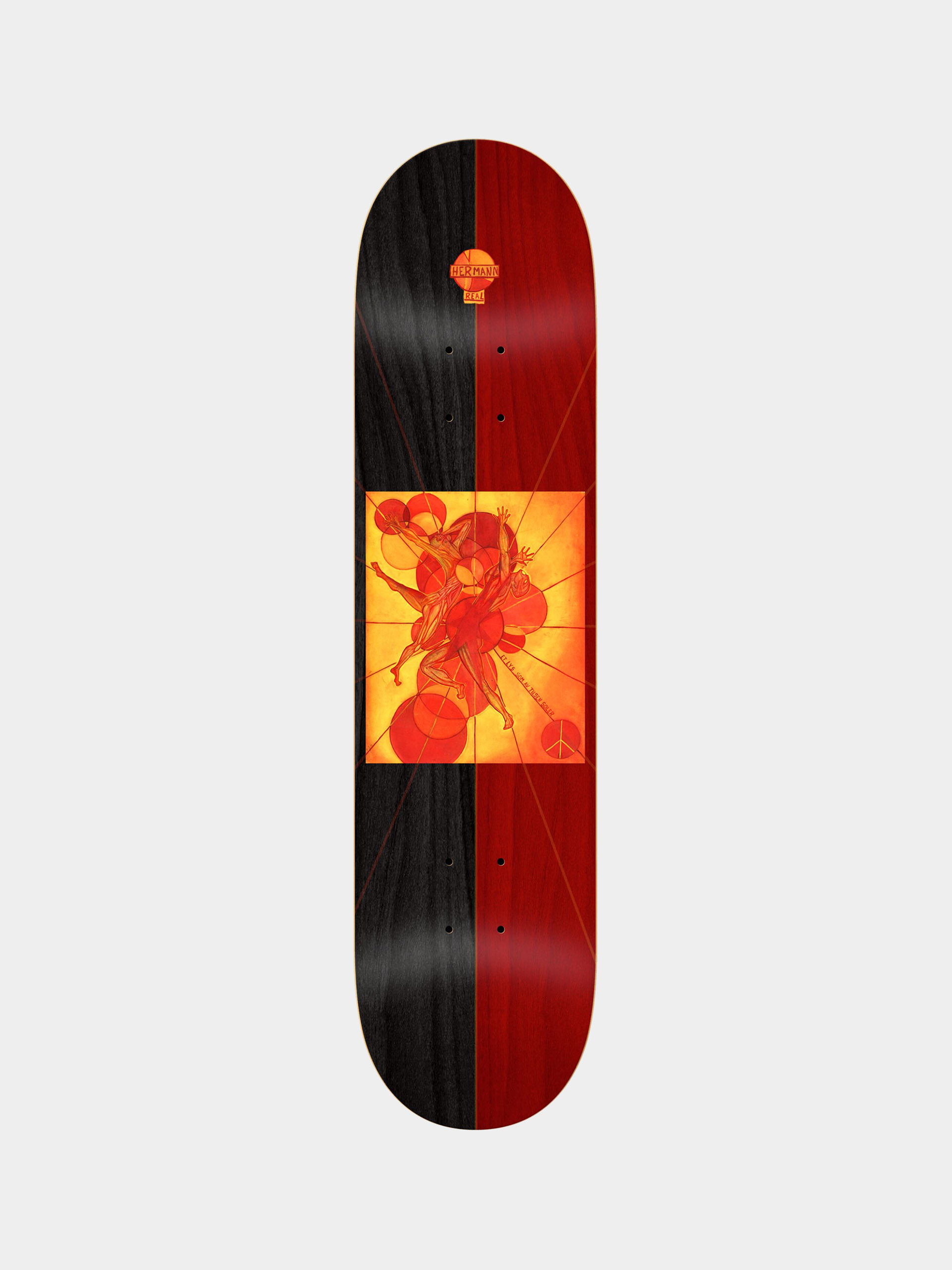 Deska Real Herman Thousand Suns (black/maroon)