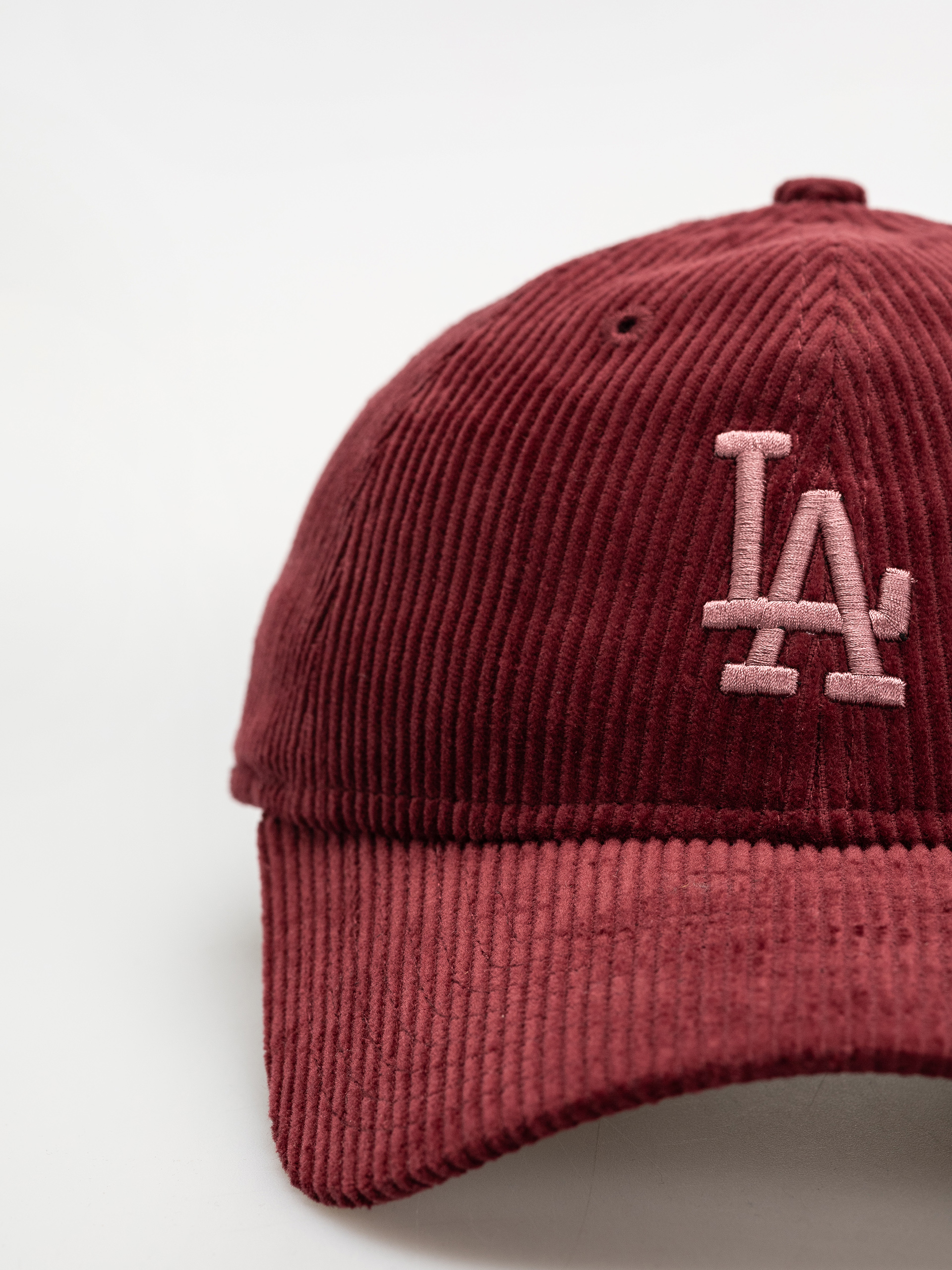 Kšiltovka  New Era Cord 9Twenty La Dodgers Wmn (dark red)