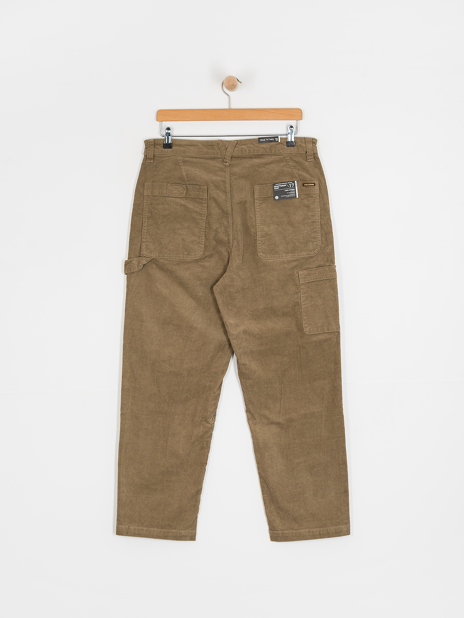 Kalhoty Volcom Kraftsman Cord (khaki)