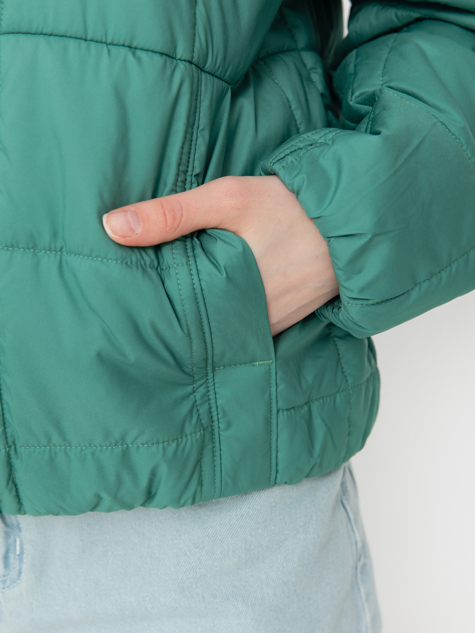 Mikina s kapucí Patagonia Light Gust HD Wmn (heartleaf green)