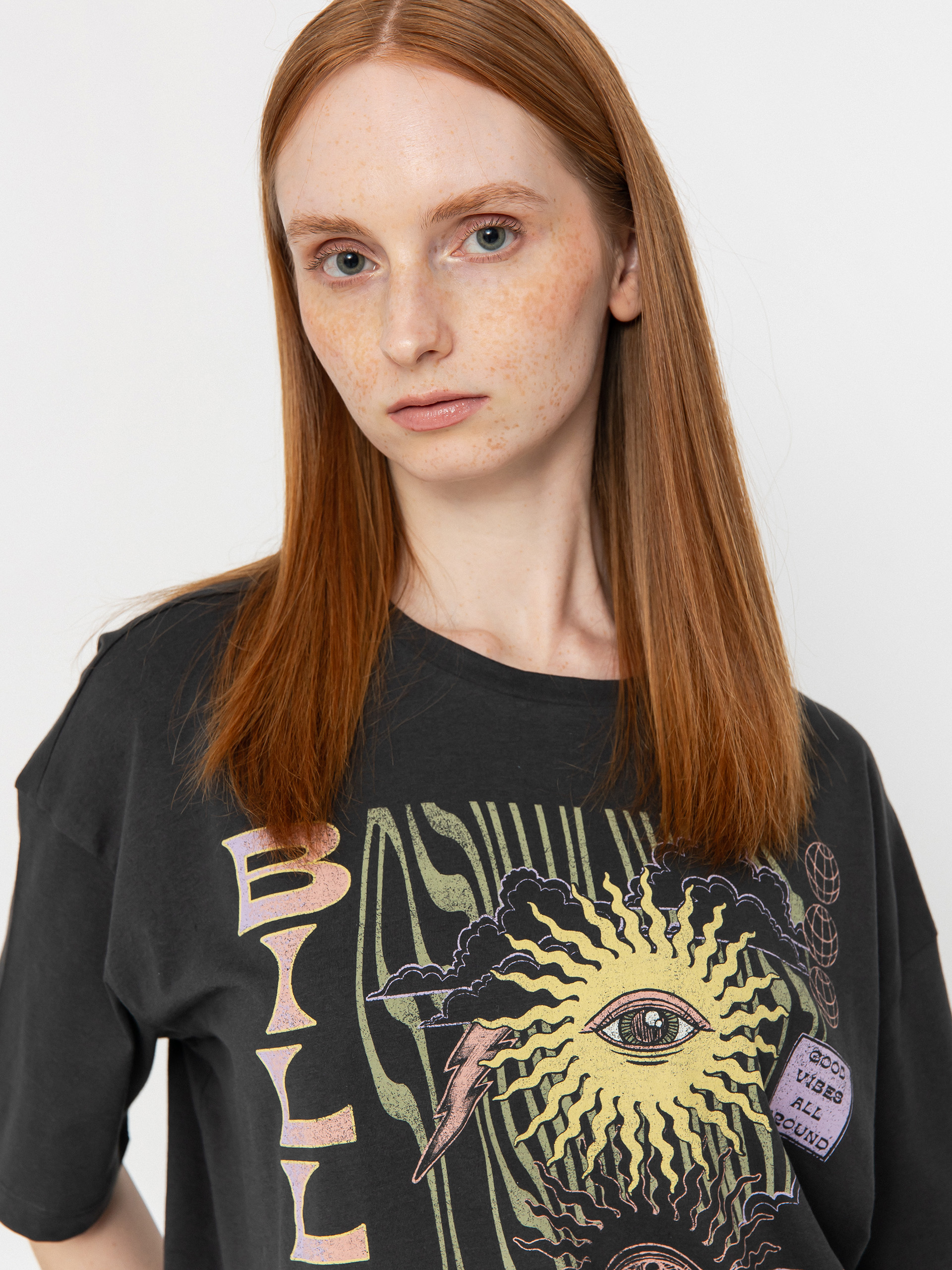 Tričko Billabong Swell Trip Wmn (off black)