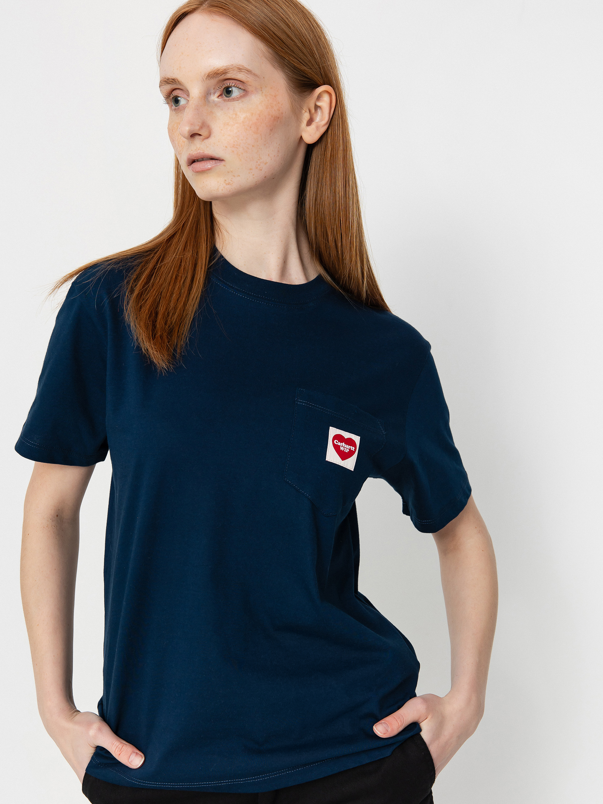 Tričko Carhartt WIP Pocket Heart Wmn