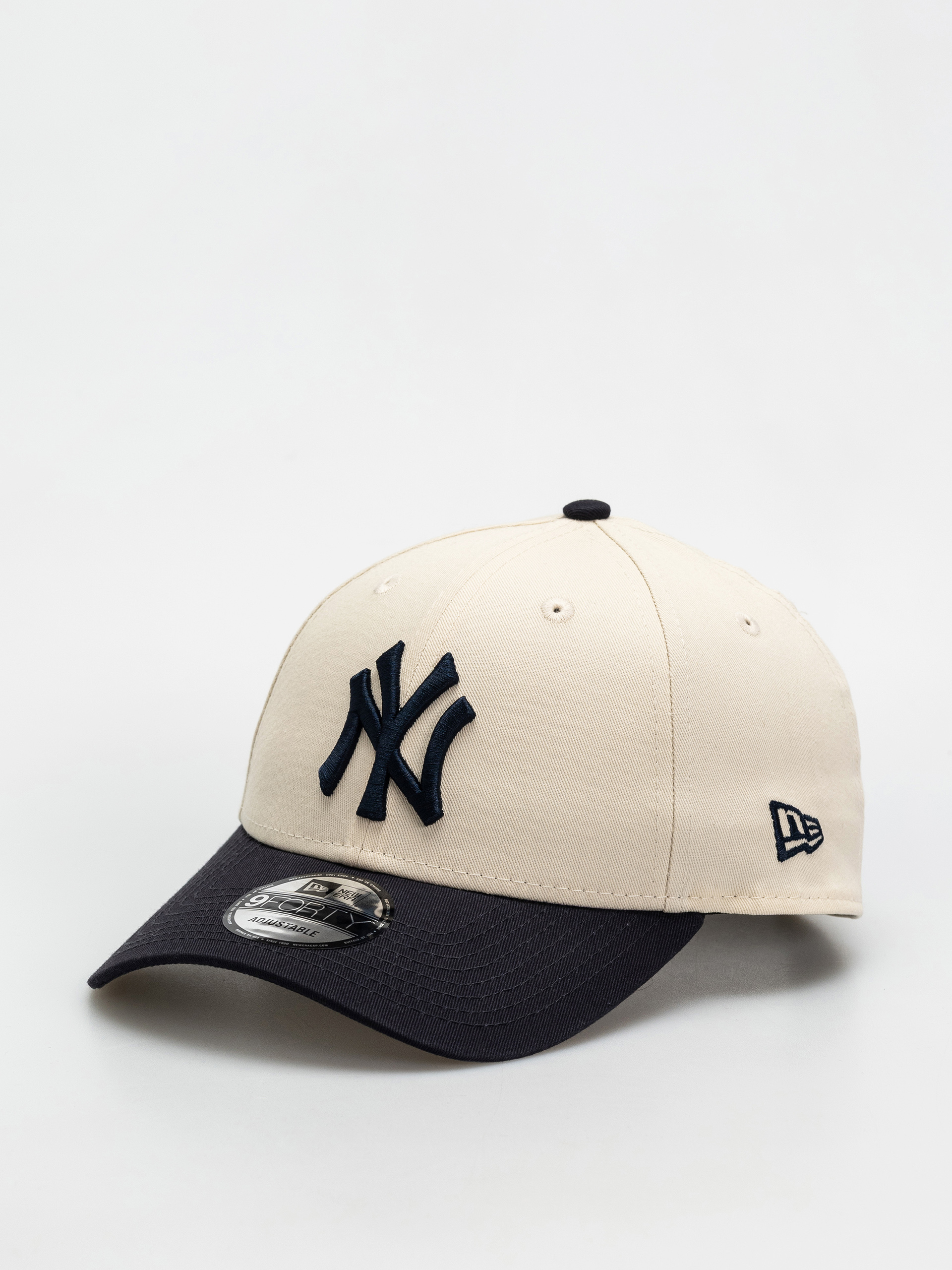 Kšiltovka  New Era Colour Block 9Forty New York Yankees (light beige)