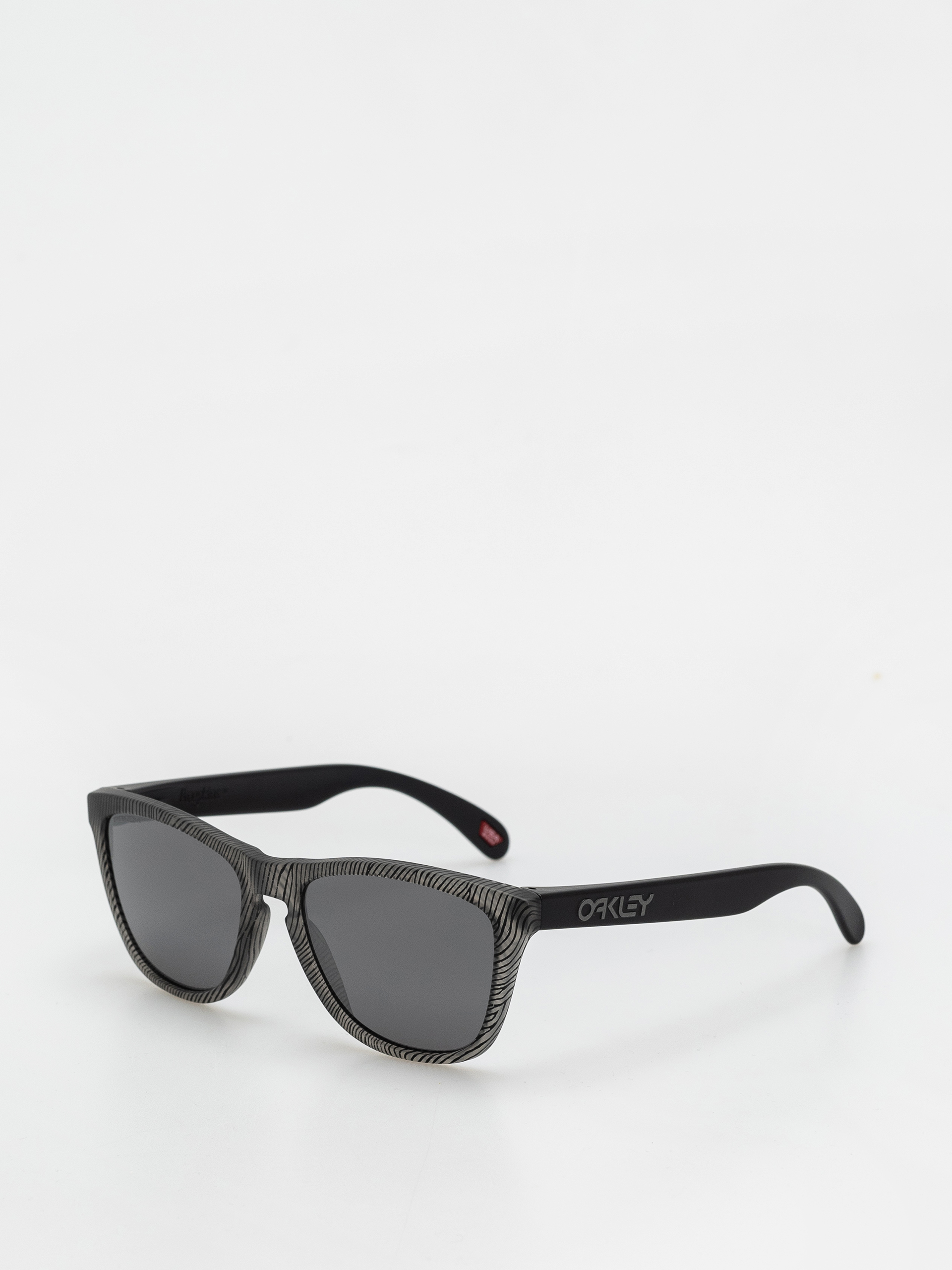 Sluneu010dnu00ed bru00fdle Oakley Frogskins (matte grey ink fingerprint/prizm black)
