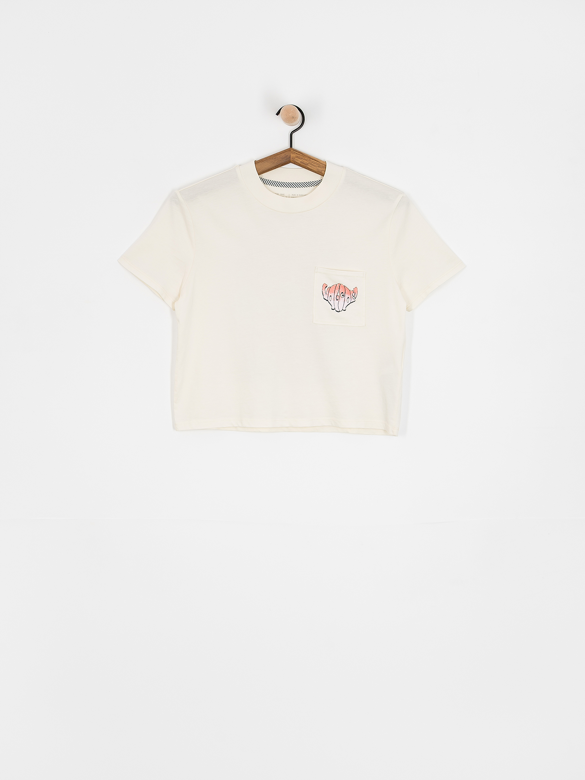 Tričko Volcom Pocket Dial Wmn (bone)