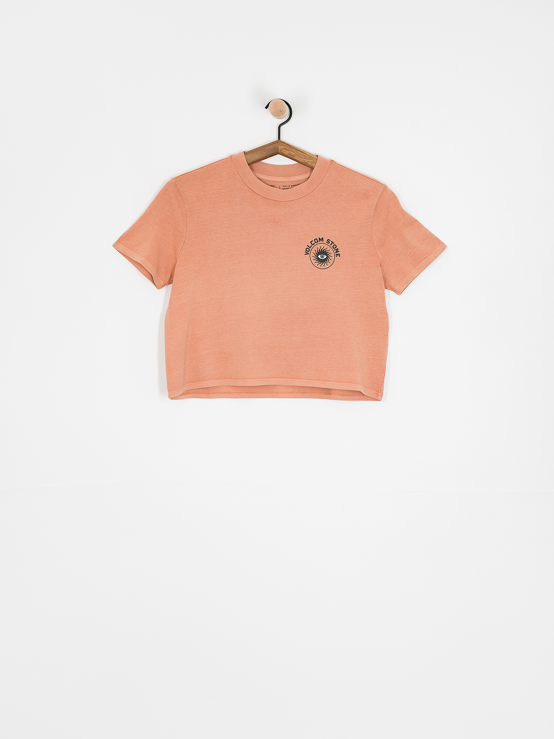 Tričko Volcom Dial Crop Wmn (sand brown)