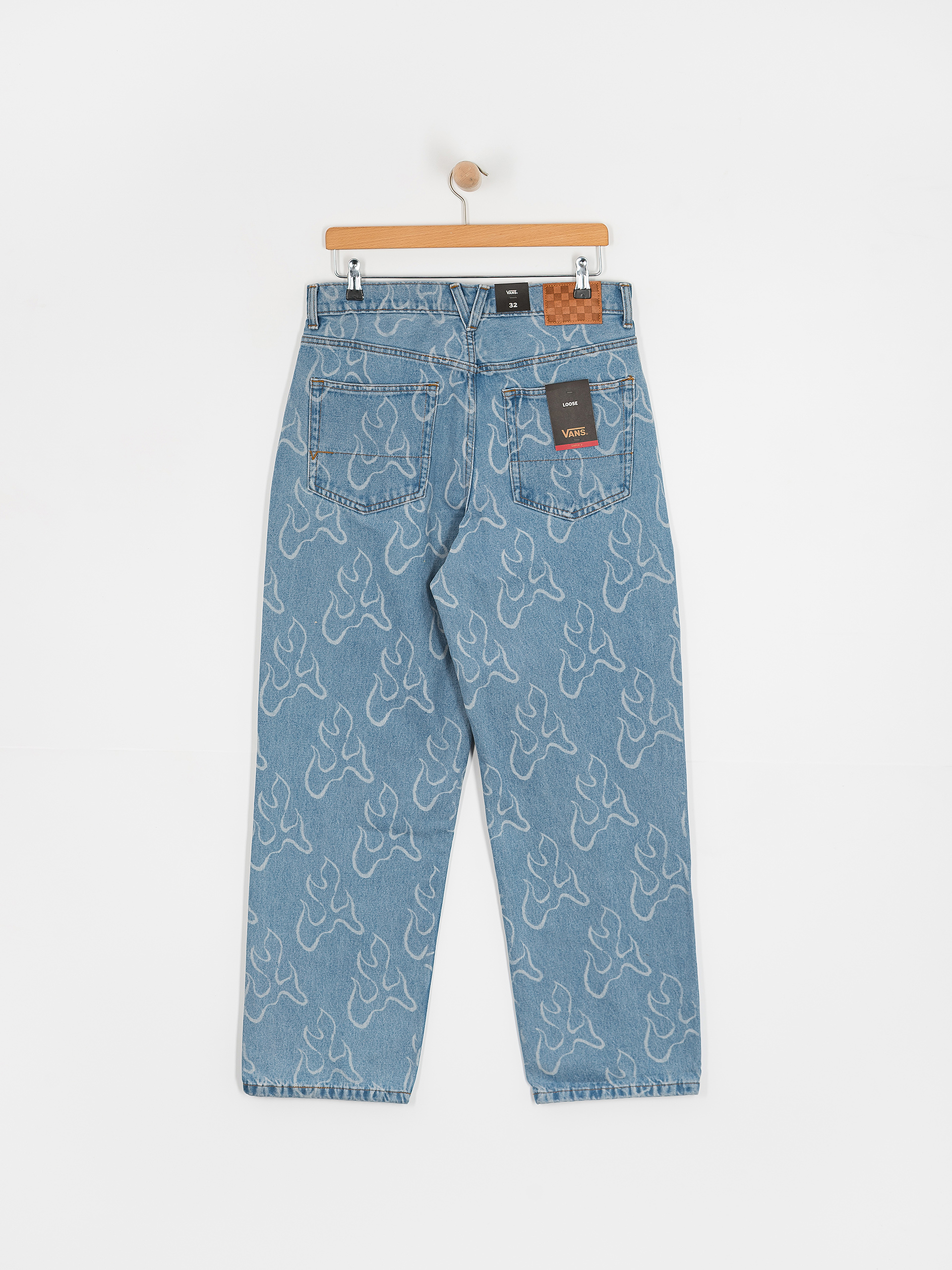 Kalhoty Vans Check 5 Blaze Loose Denim (stonewash/blue)