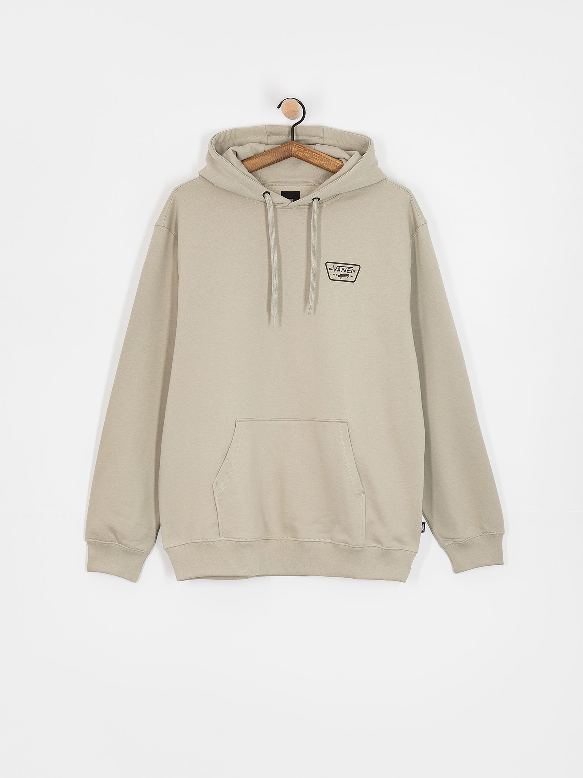 Mikina s kapucí Vans Full Patch HD (london fog)