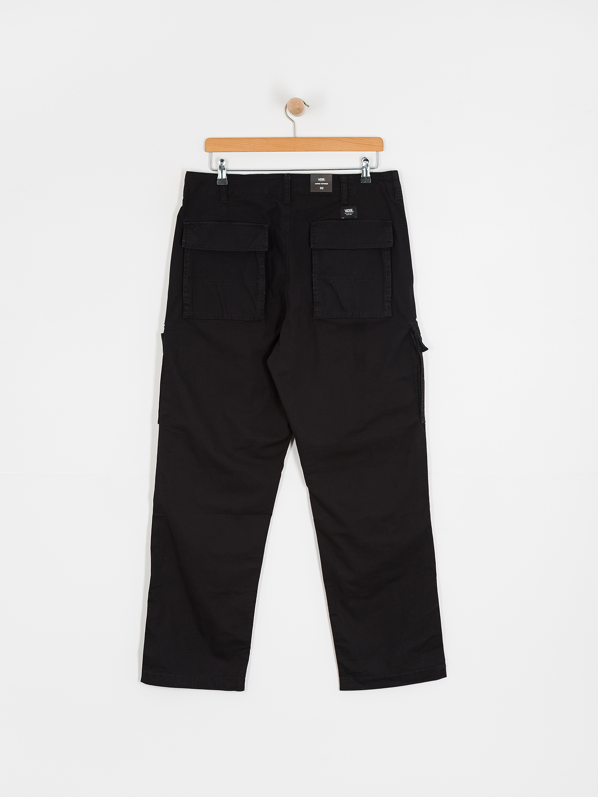 Kalhoty Vans Fatigue Cargo Loose Tapered Ripstop (black)