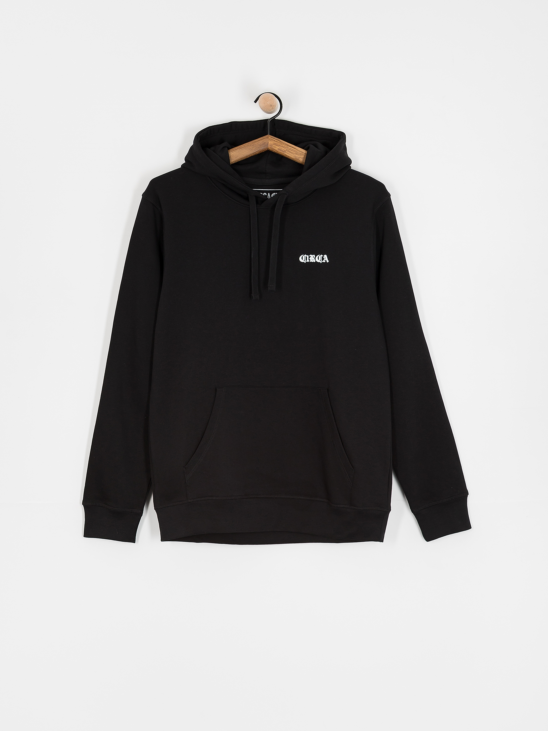 Mikina s kapucí Circa No Regret HD (black)