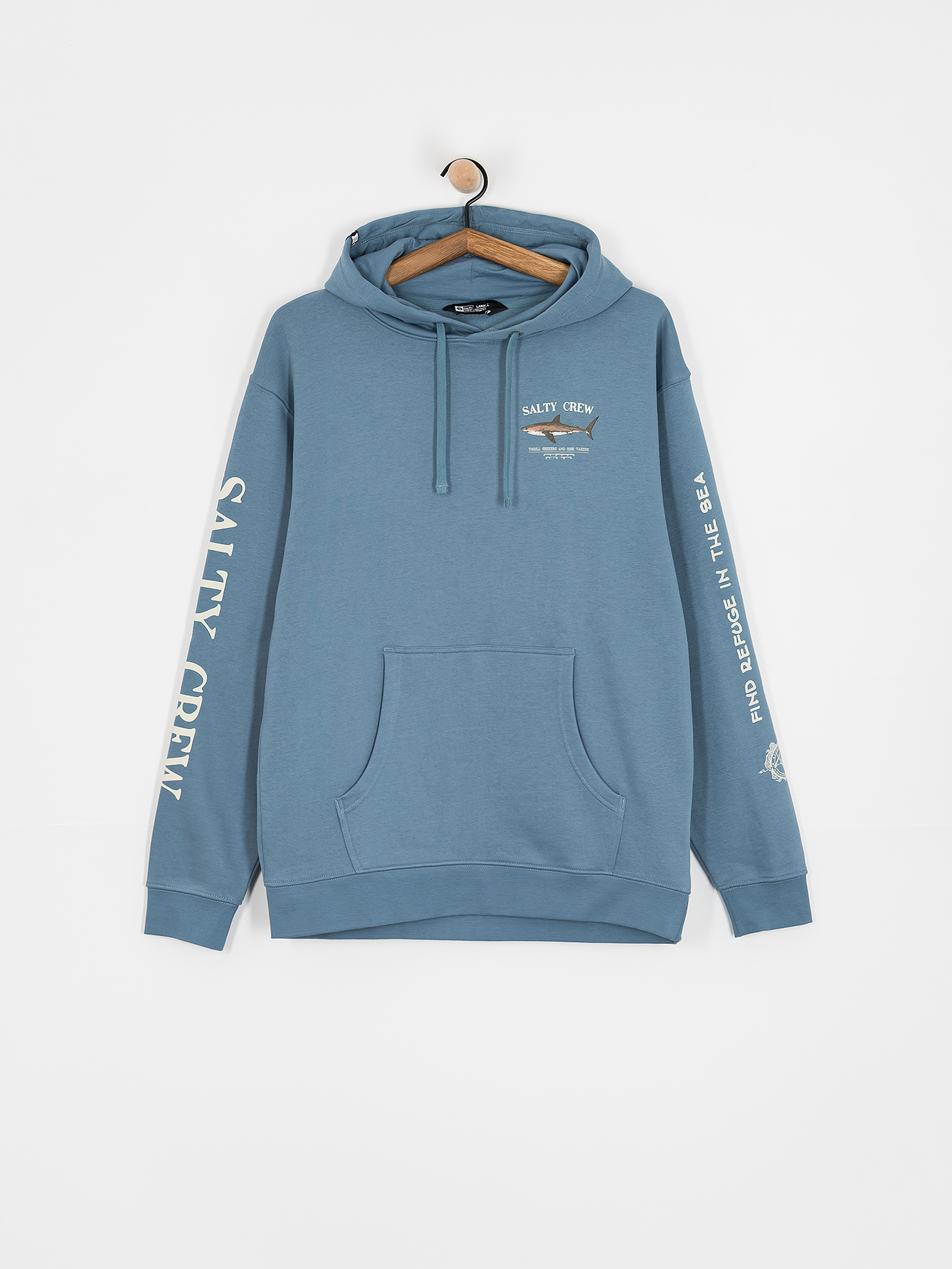 Mikina s kapucí Salty Crew Bruce HD (slate)