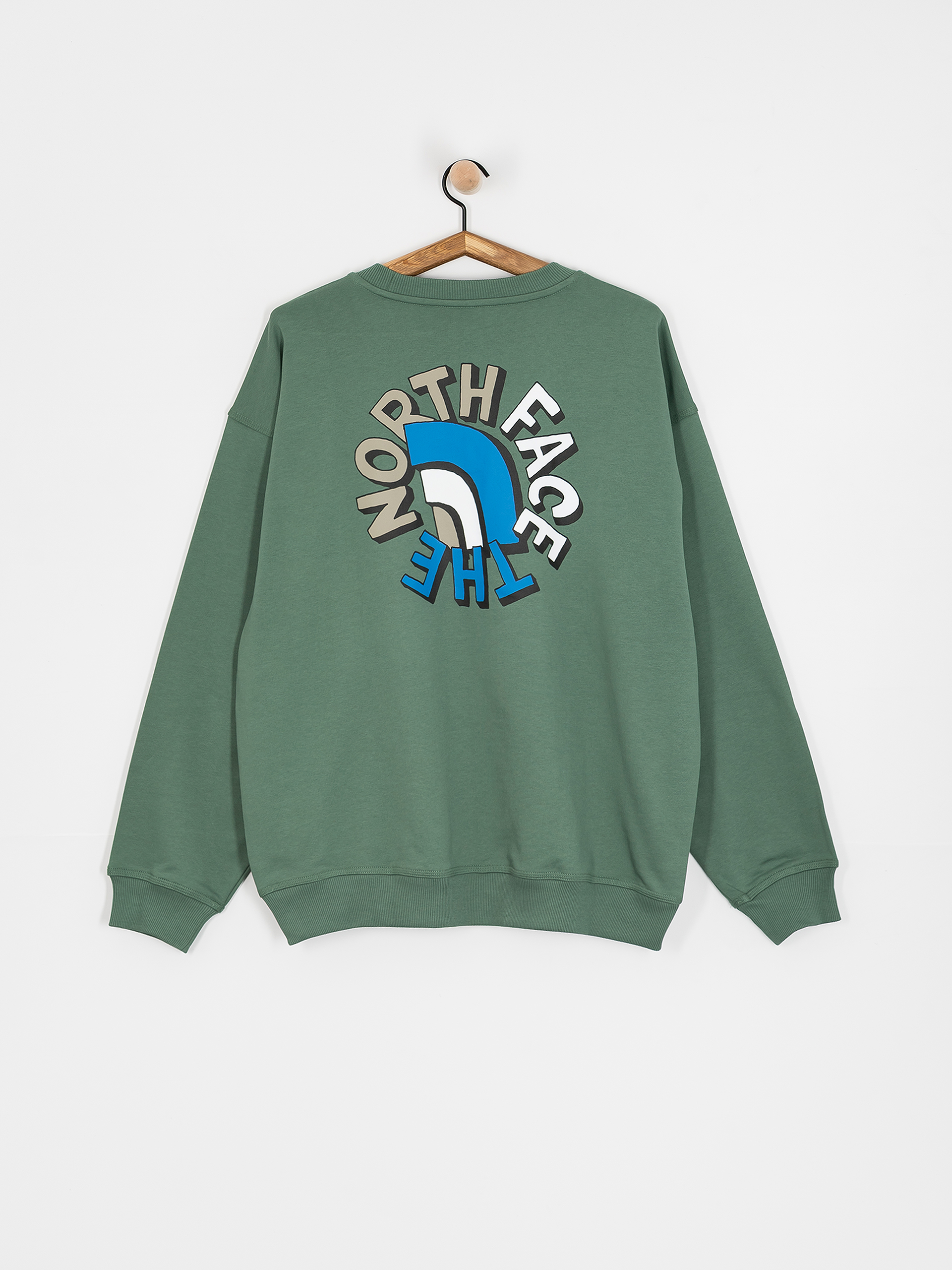 Mikina The North Face Nse Oversized (duck green)
