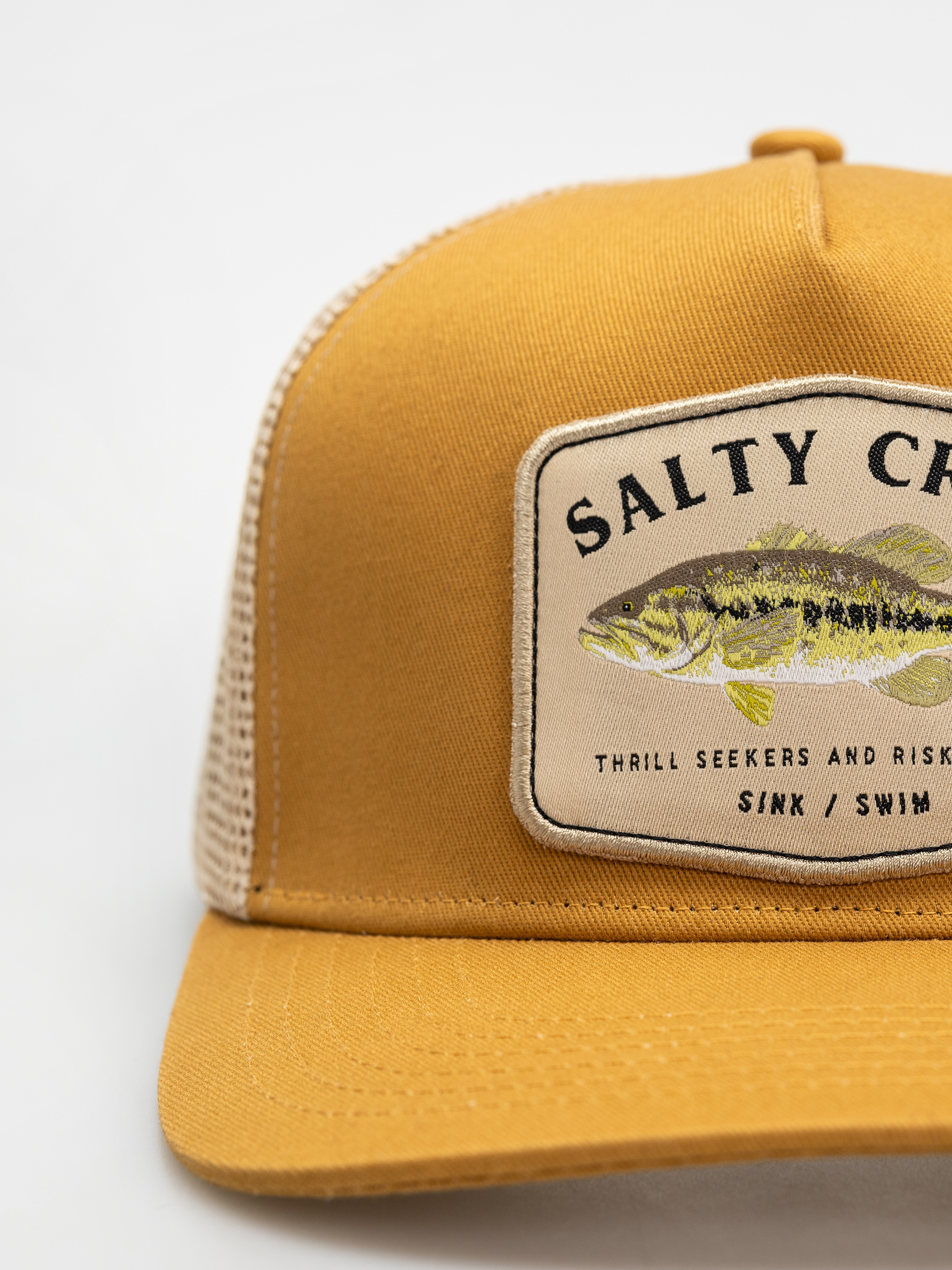 Kšiltovka  Salty Crew Bigmouth Trucker (mustard)