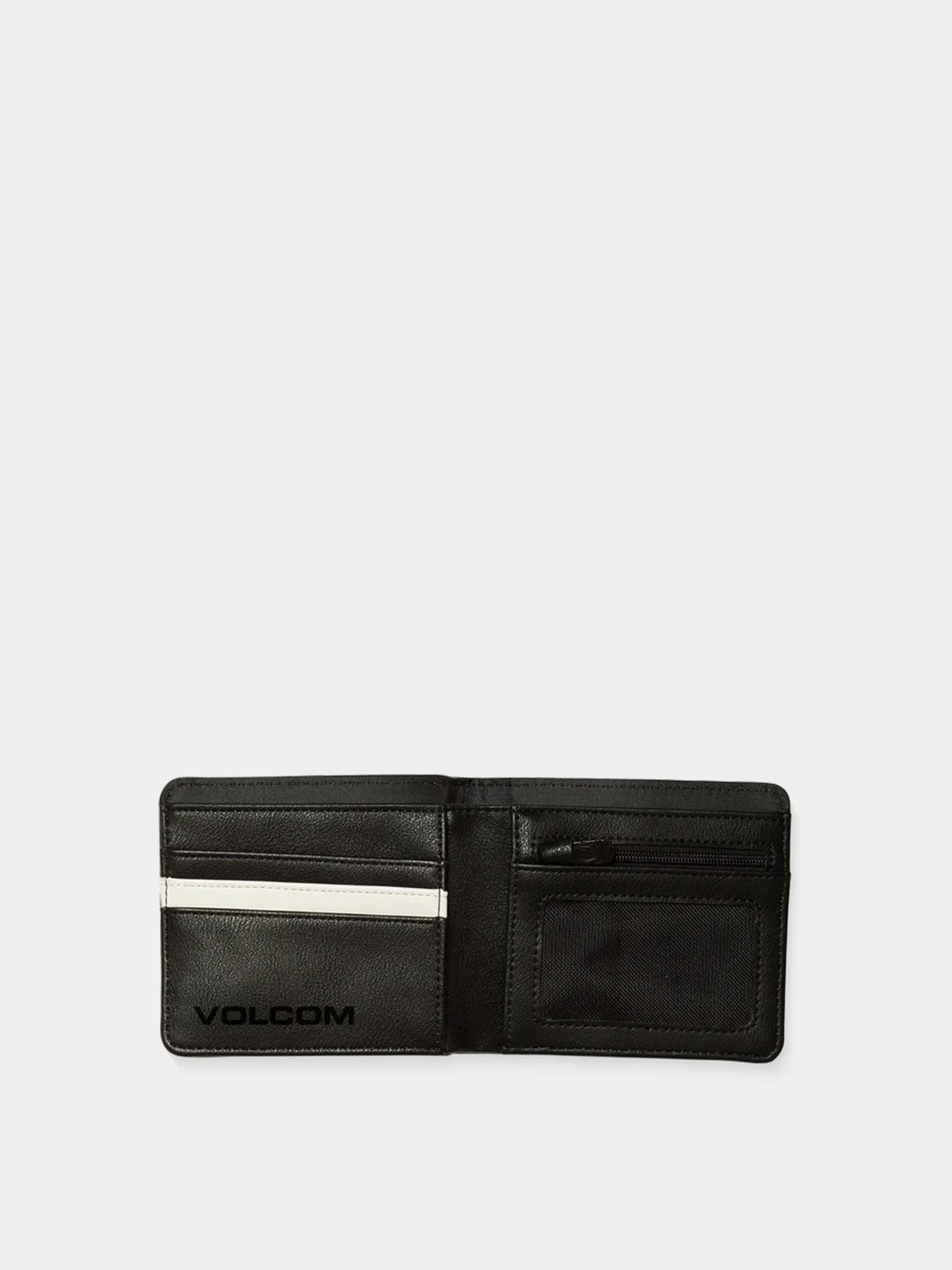 Peněženka Volcom Slim Stone Pu S (black)