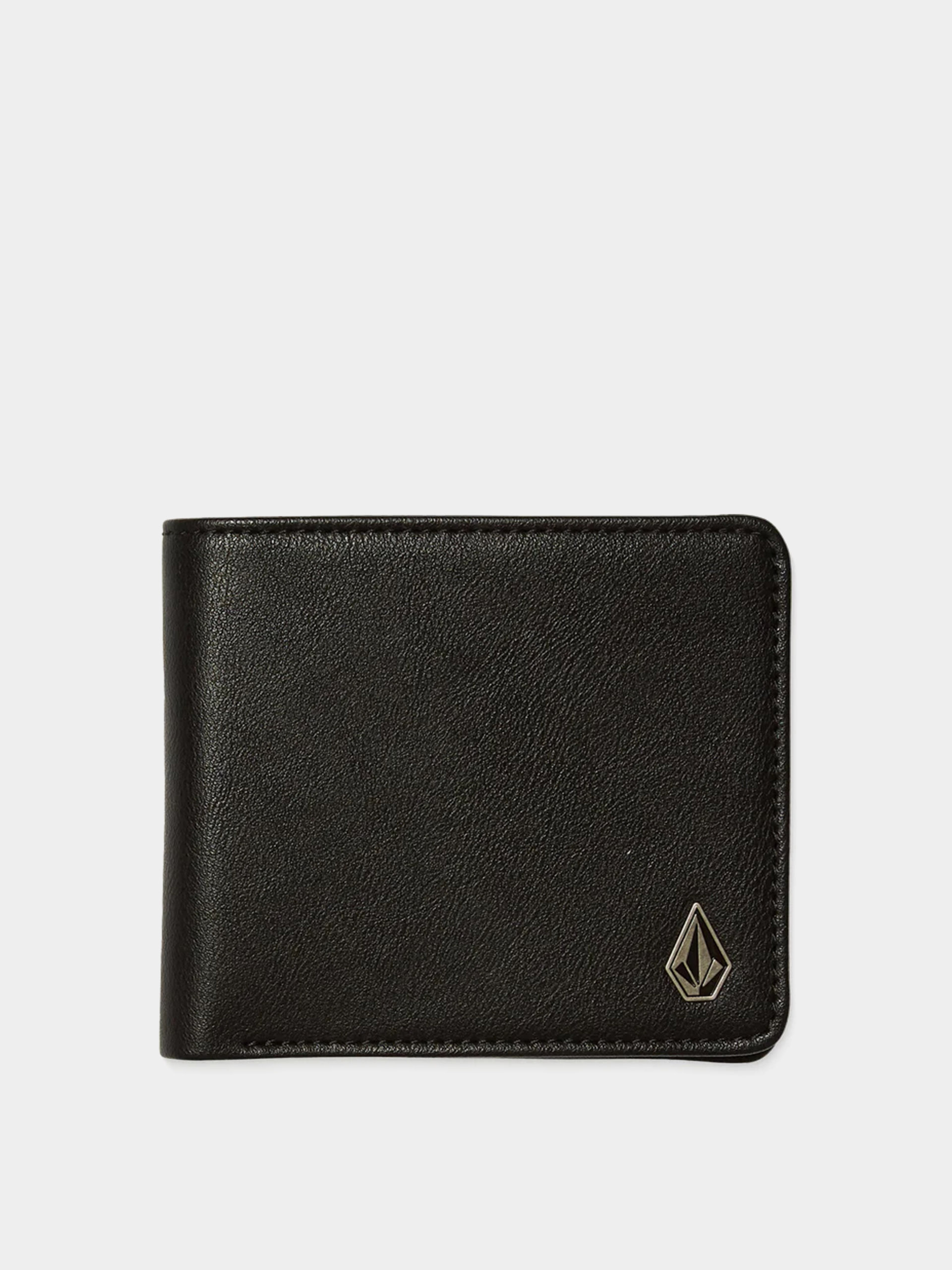 Peněženka Volcom Slim Stone Pu S (black)