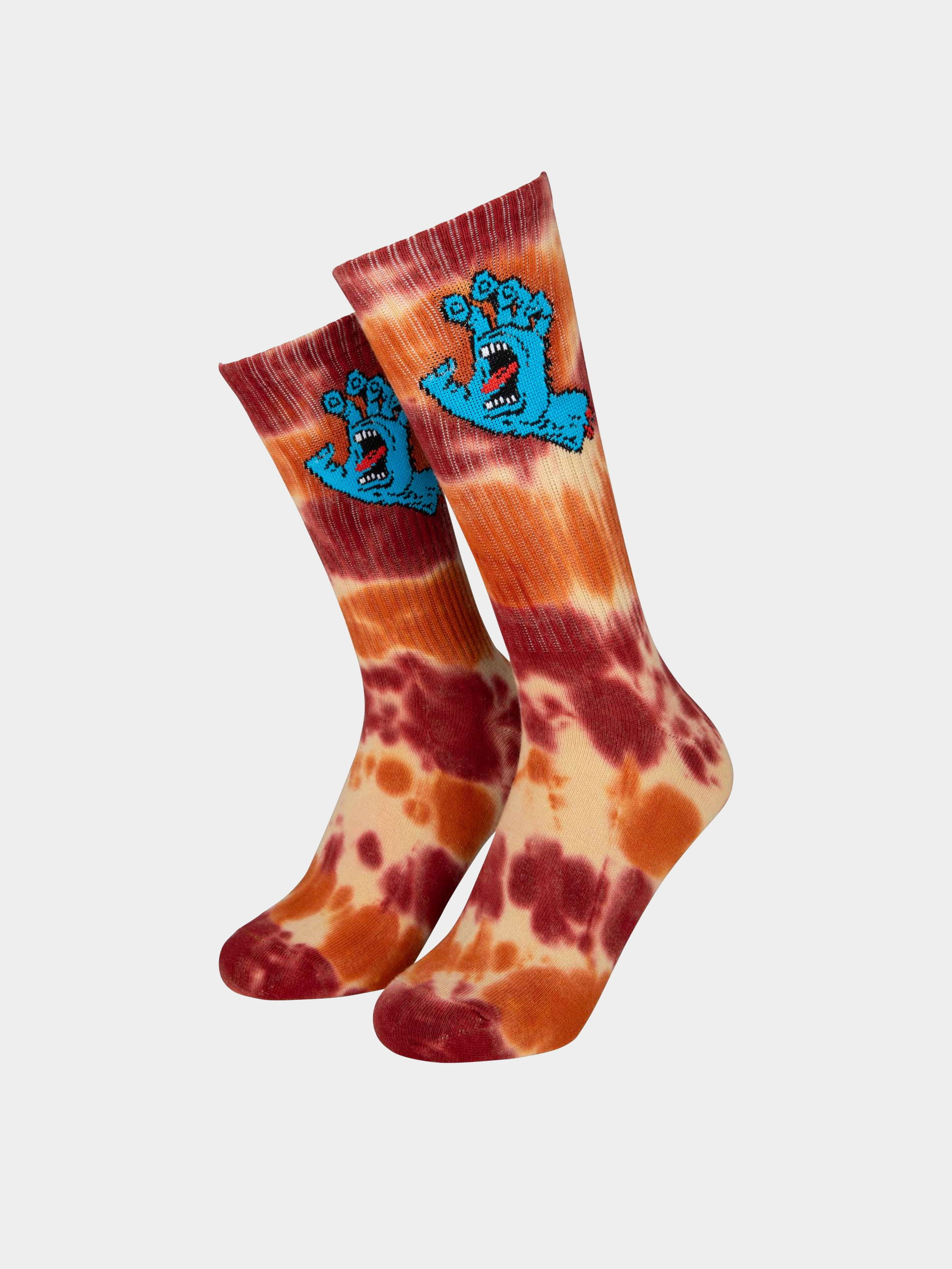 Ponožky Santa Cruz Screaming Hand Tie Dye (blond wood tie dye)