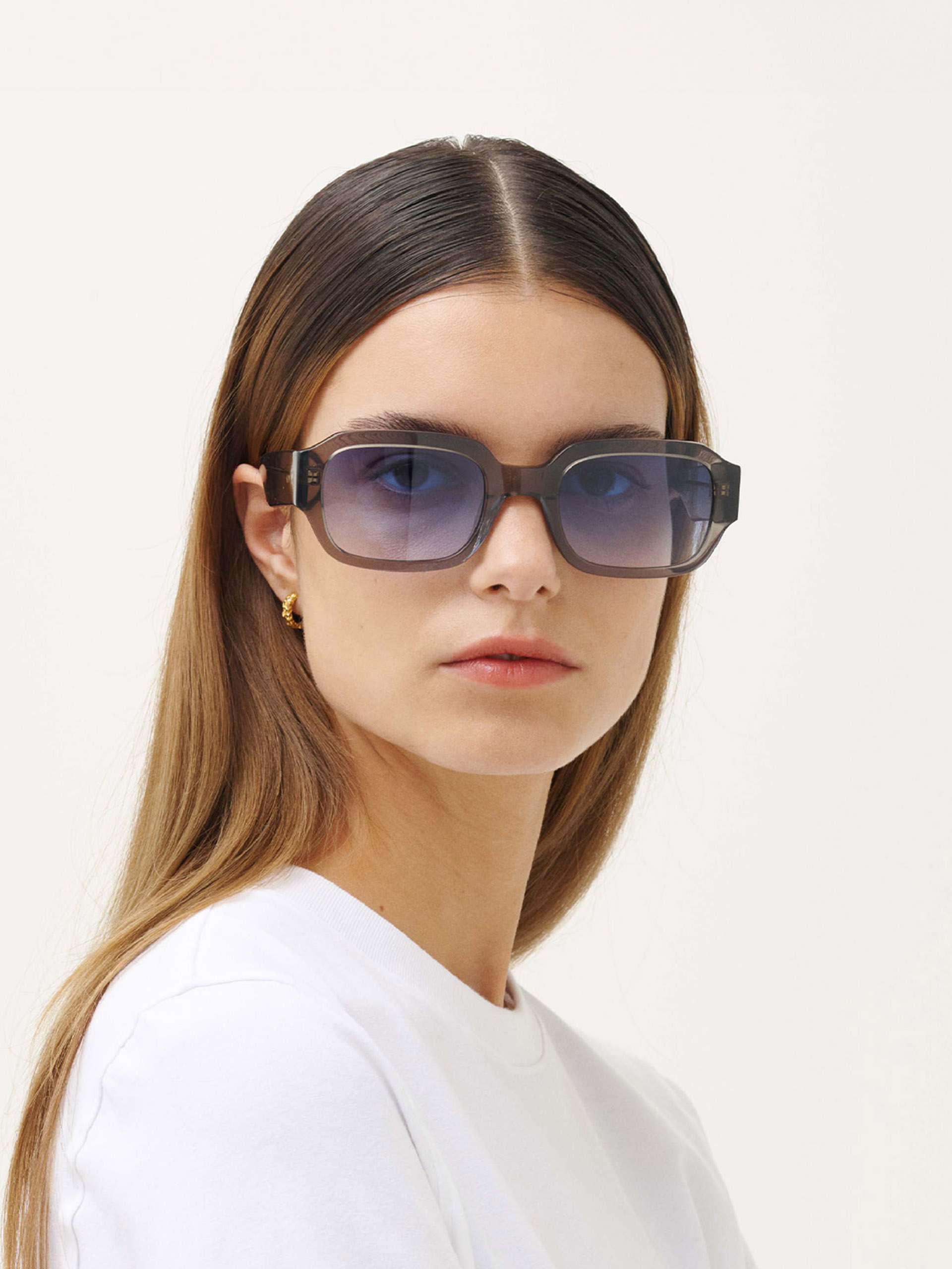 Sluneční brýle MessyWeekend Downey (grey crystal/blue)