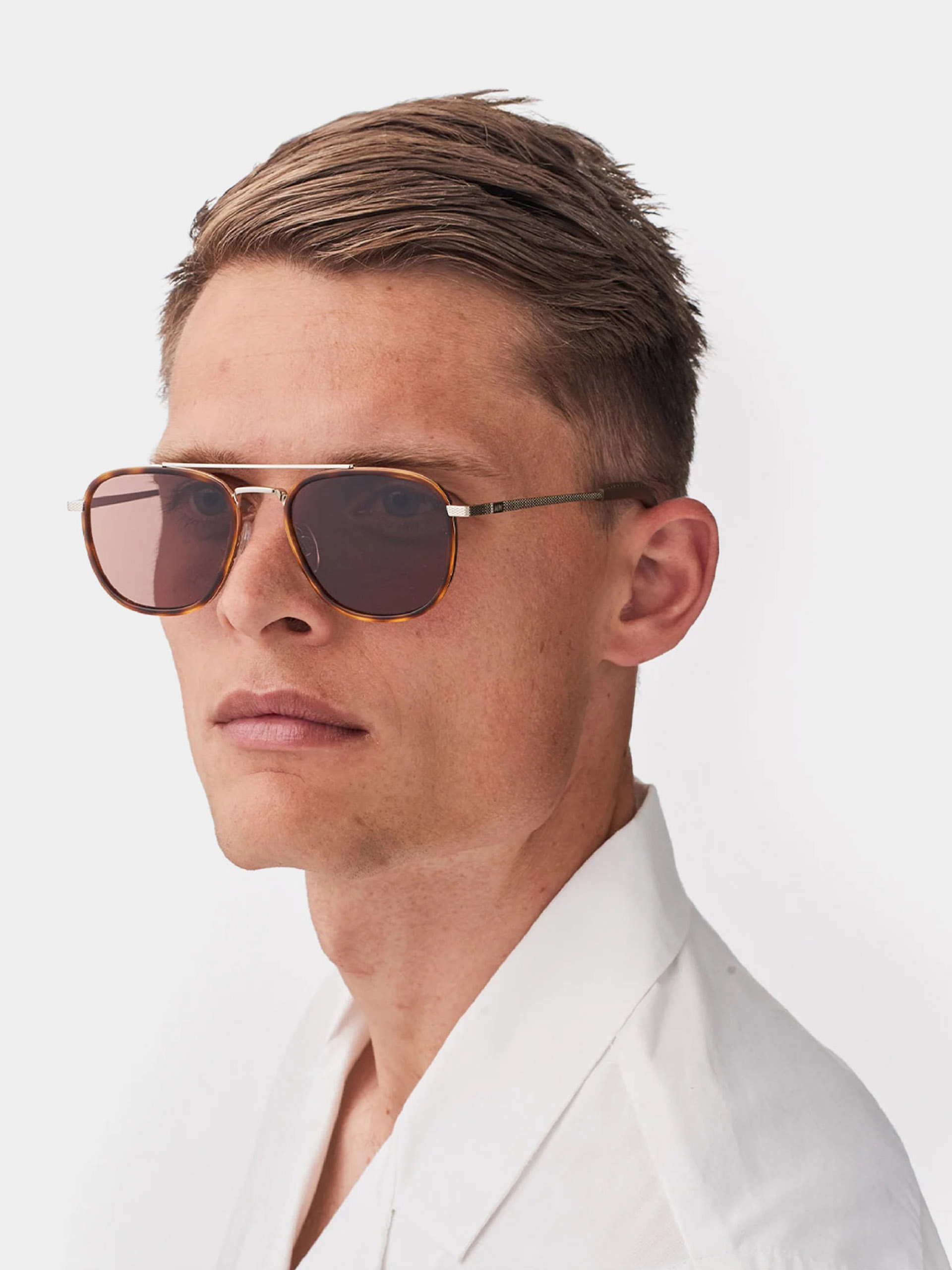 Sluneční brýle MessyWeekend Quentin (gold/brown)