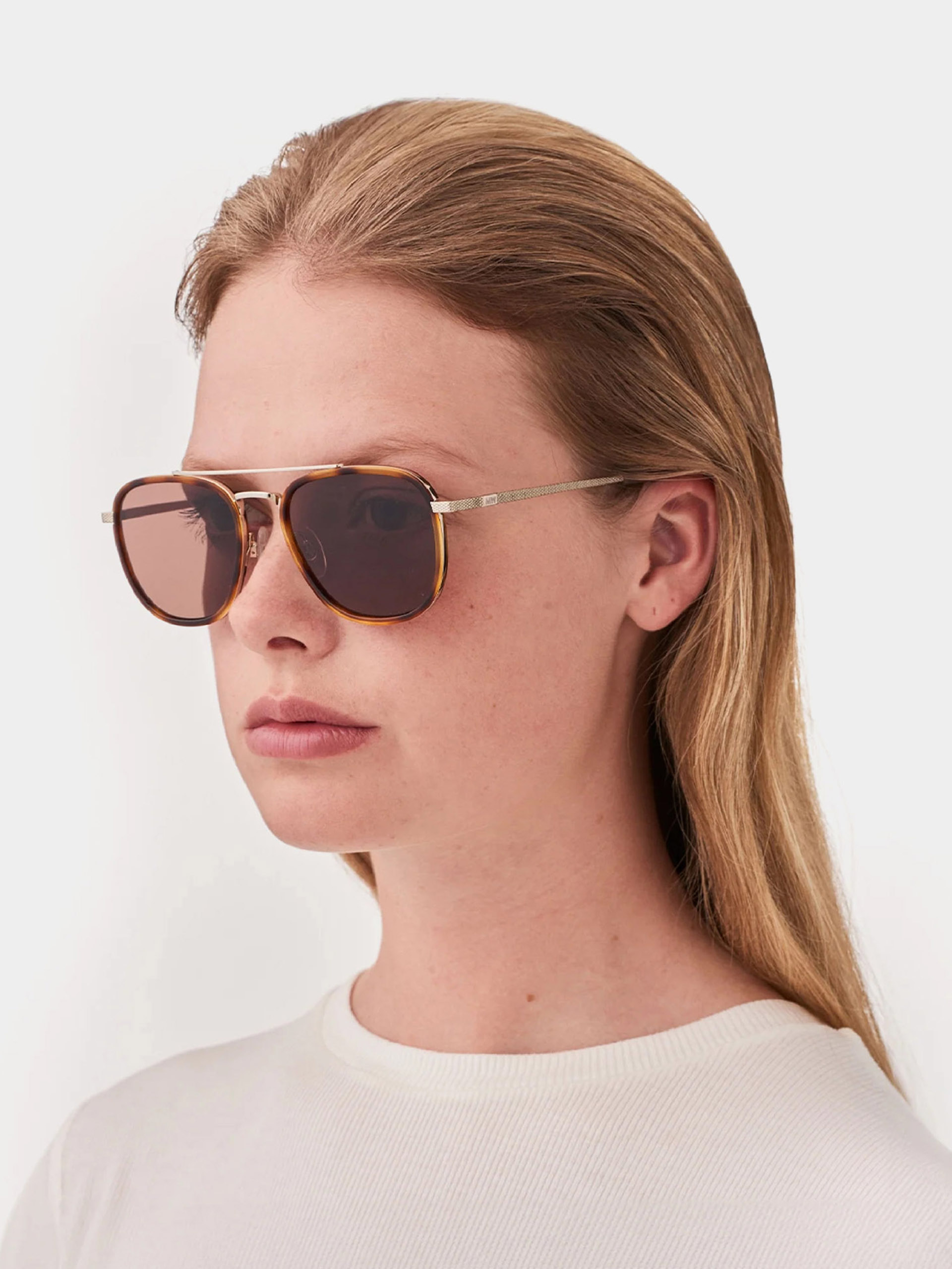 Sluneční brýle MessyWeekend Quentin (gold/brown)