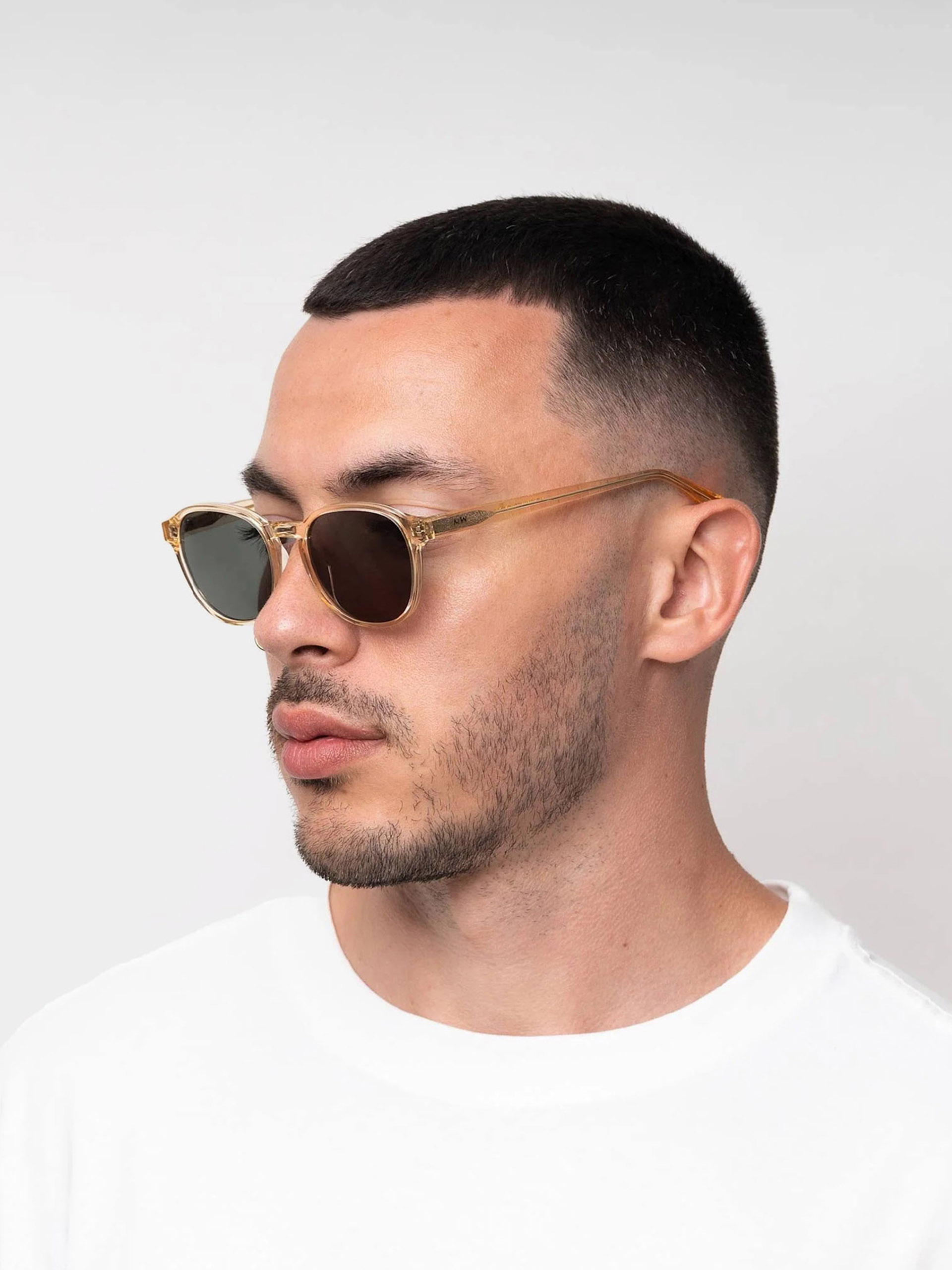 Sluneční brýle MessyWeekend Ryan (champagne/green)