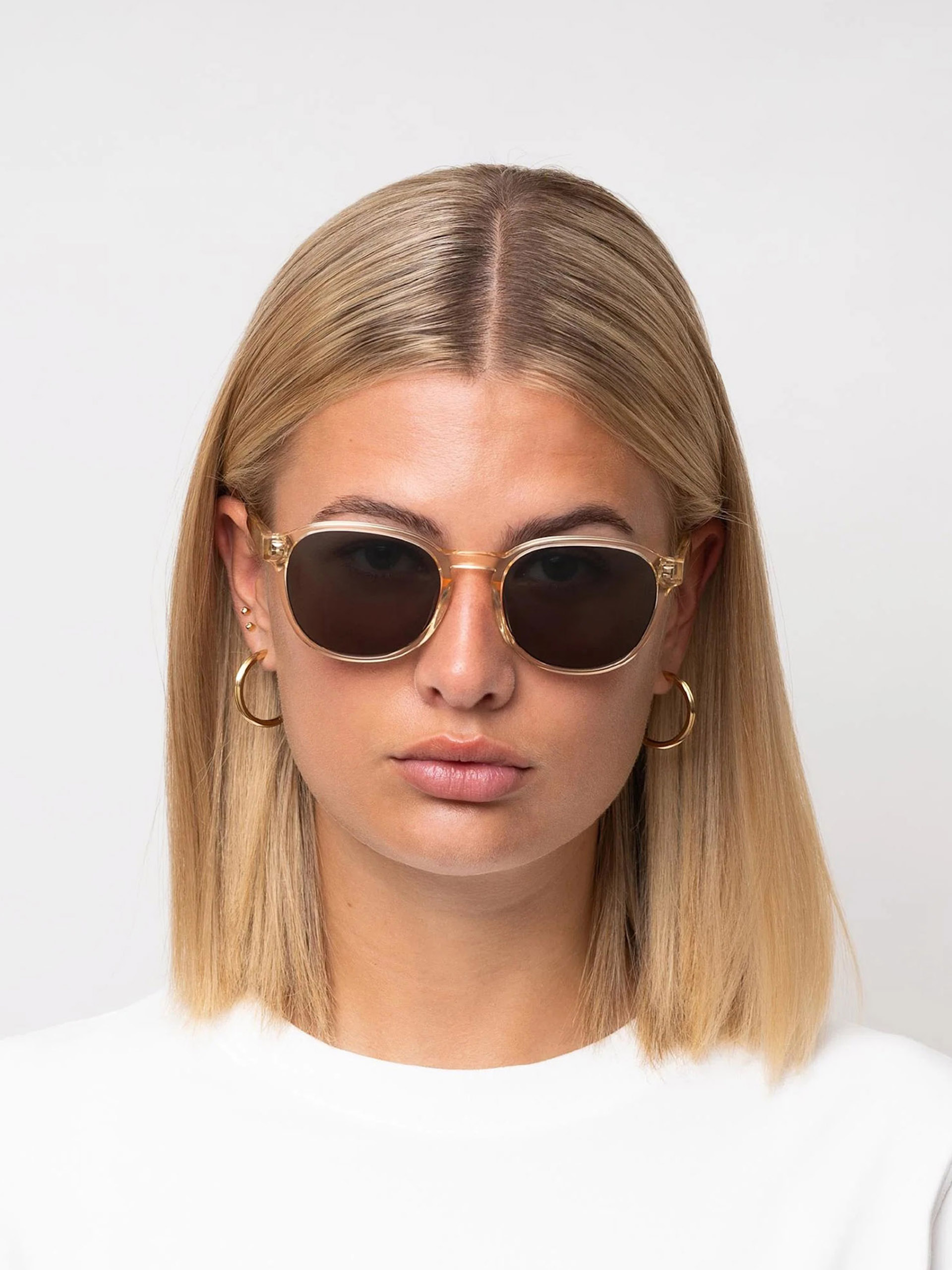 Sluneční brýle MessyWeekend Ryan (champagne/green)