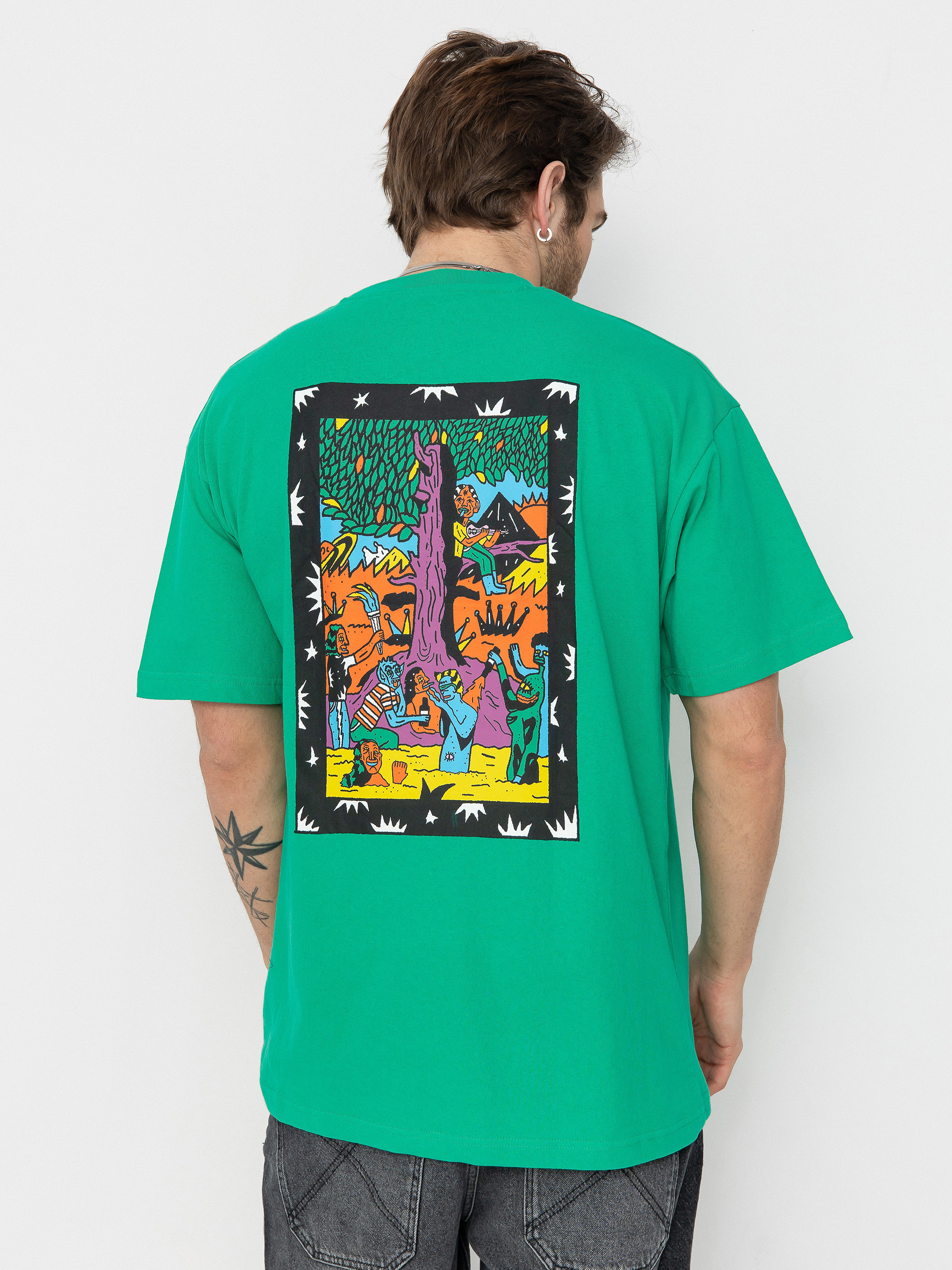 Tričko Volcom Fa Bob Mollema 2 Lse (mint)