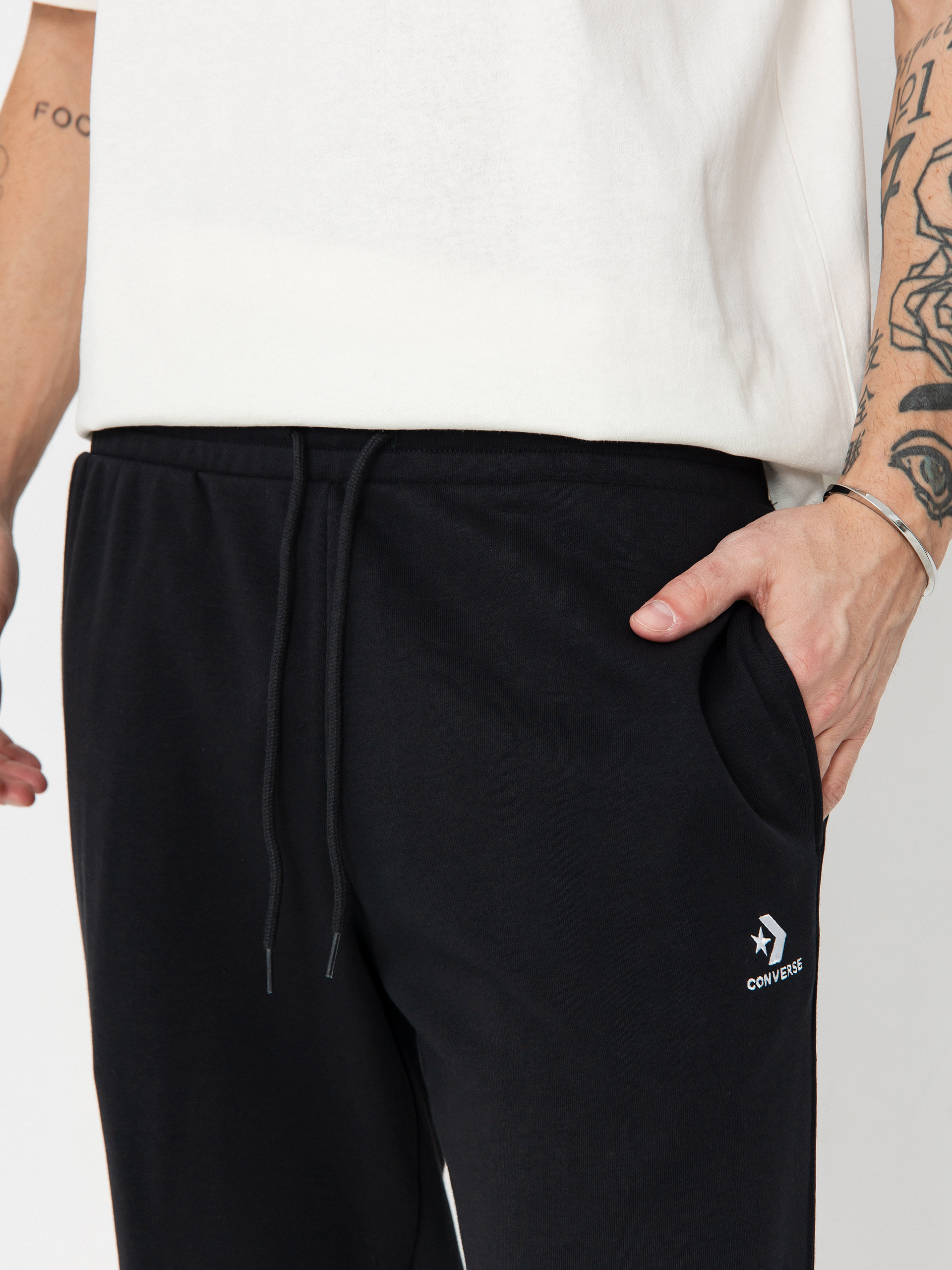 Kalhoty Converse Sc Emb Classic (converse black)