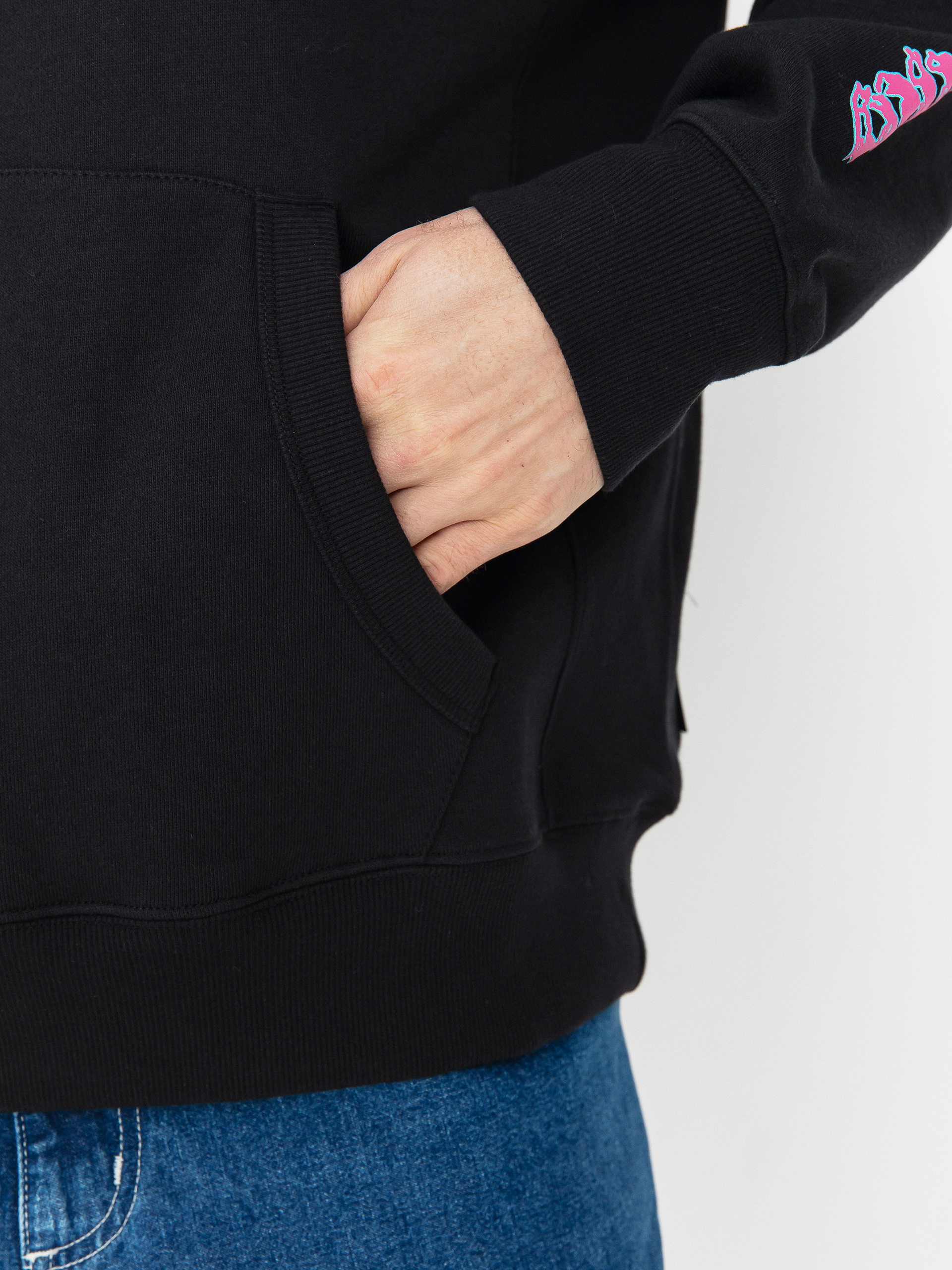 Mikina s kapucí Element Ffnc Dragon HD (flint black)