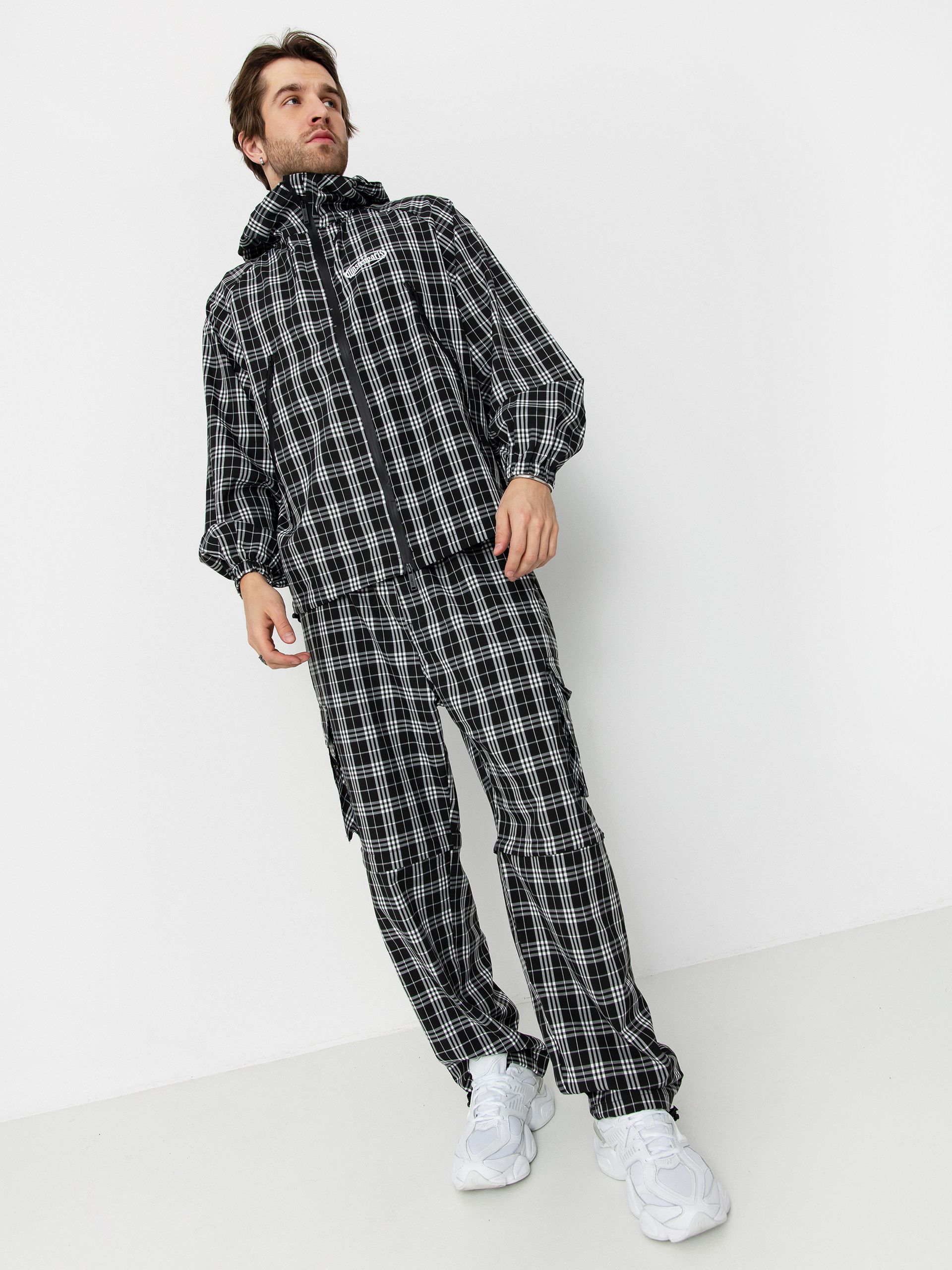Bunda Wasted Paris Yard Tartan Windbreaker