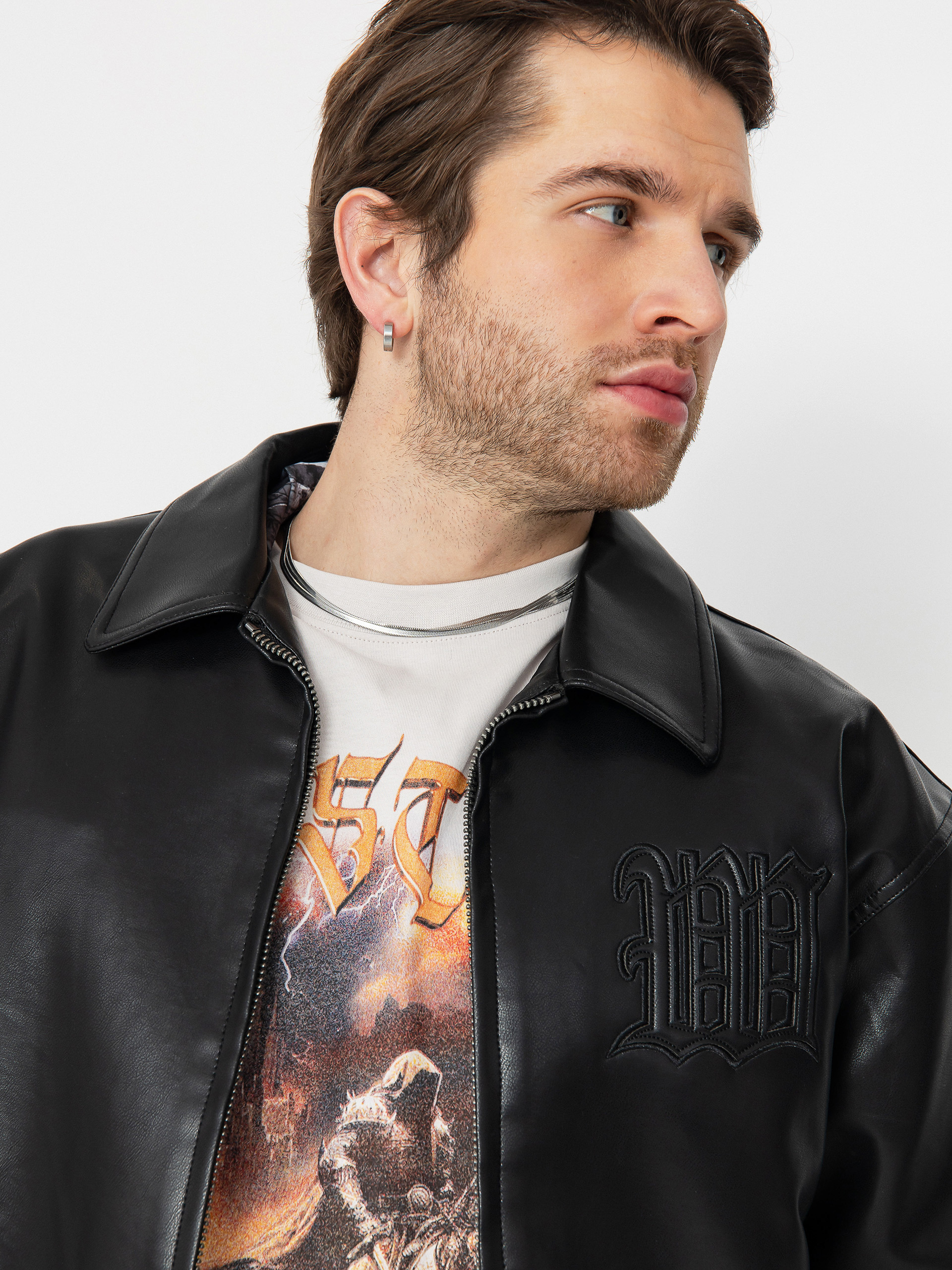 Bunda Wasted Paris Kingdom Curve Varsity (black)