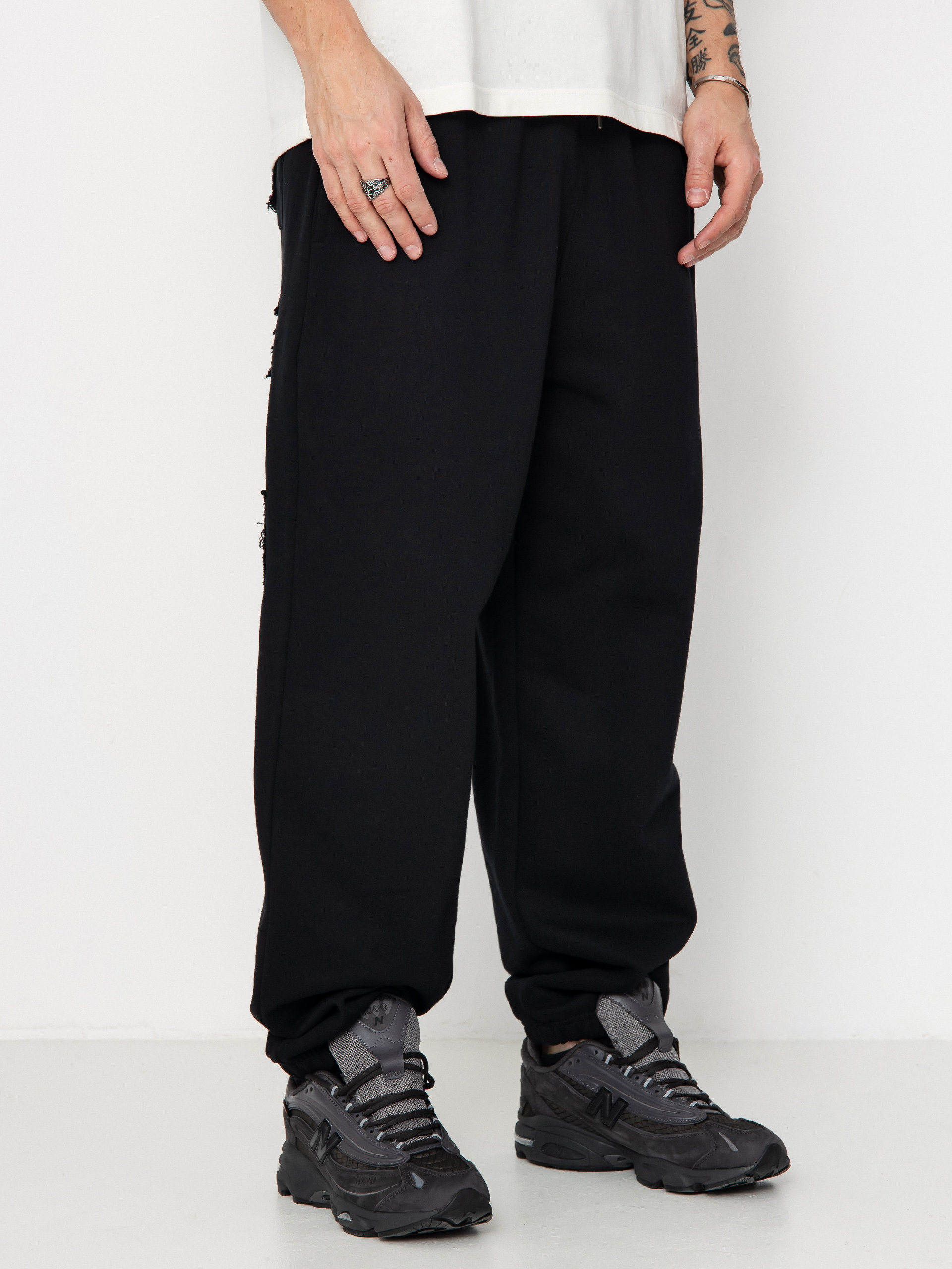 Kalhoty Wasted Paris Kingdom Curve Destroy Jogging (black)