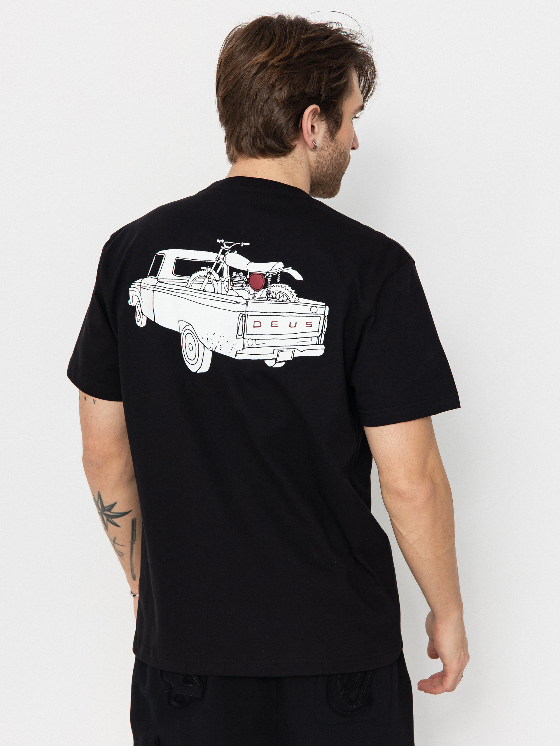 Tričko Deus Ex Machina Carby Pickup (black)