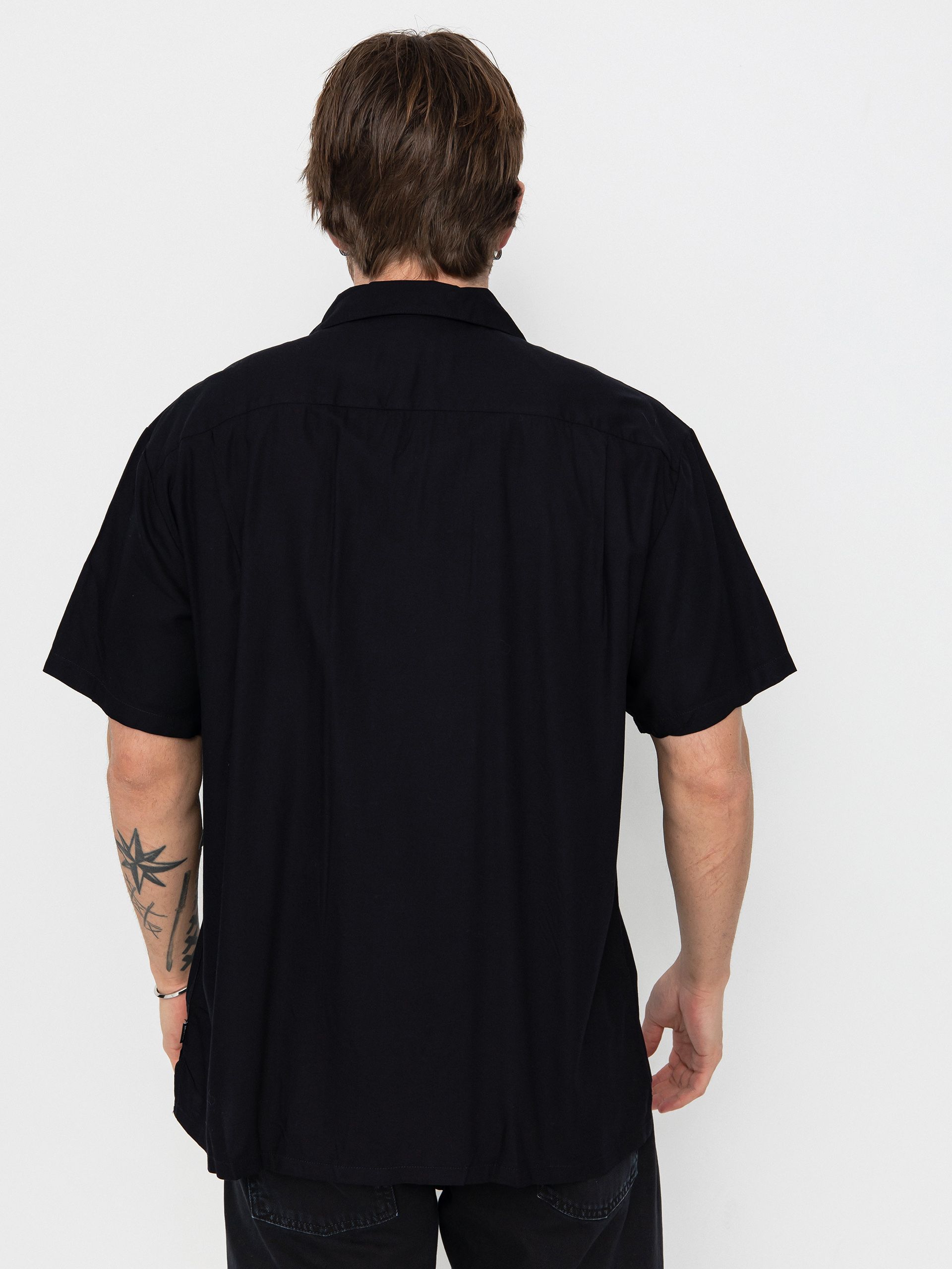 Košile Brixton Bunker (black)
