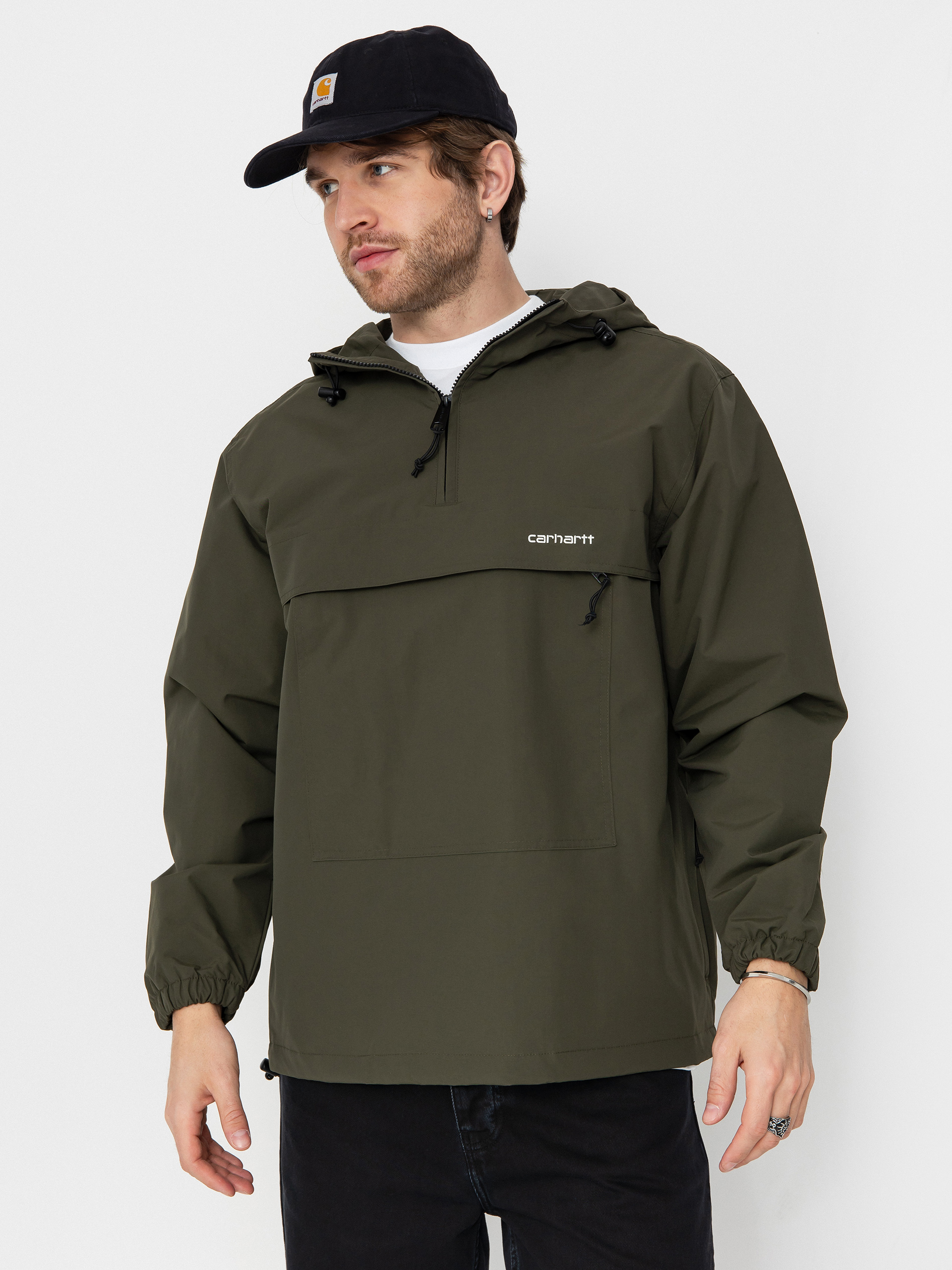Bunda Carhartt WIP Windbreaker (turtle/white)