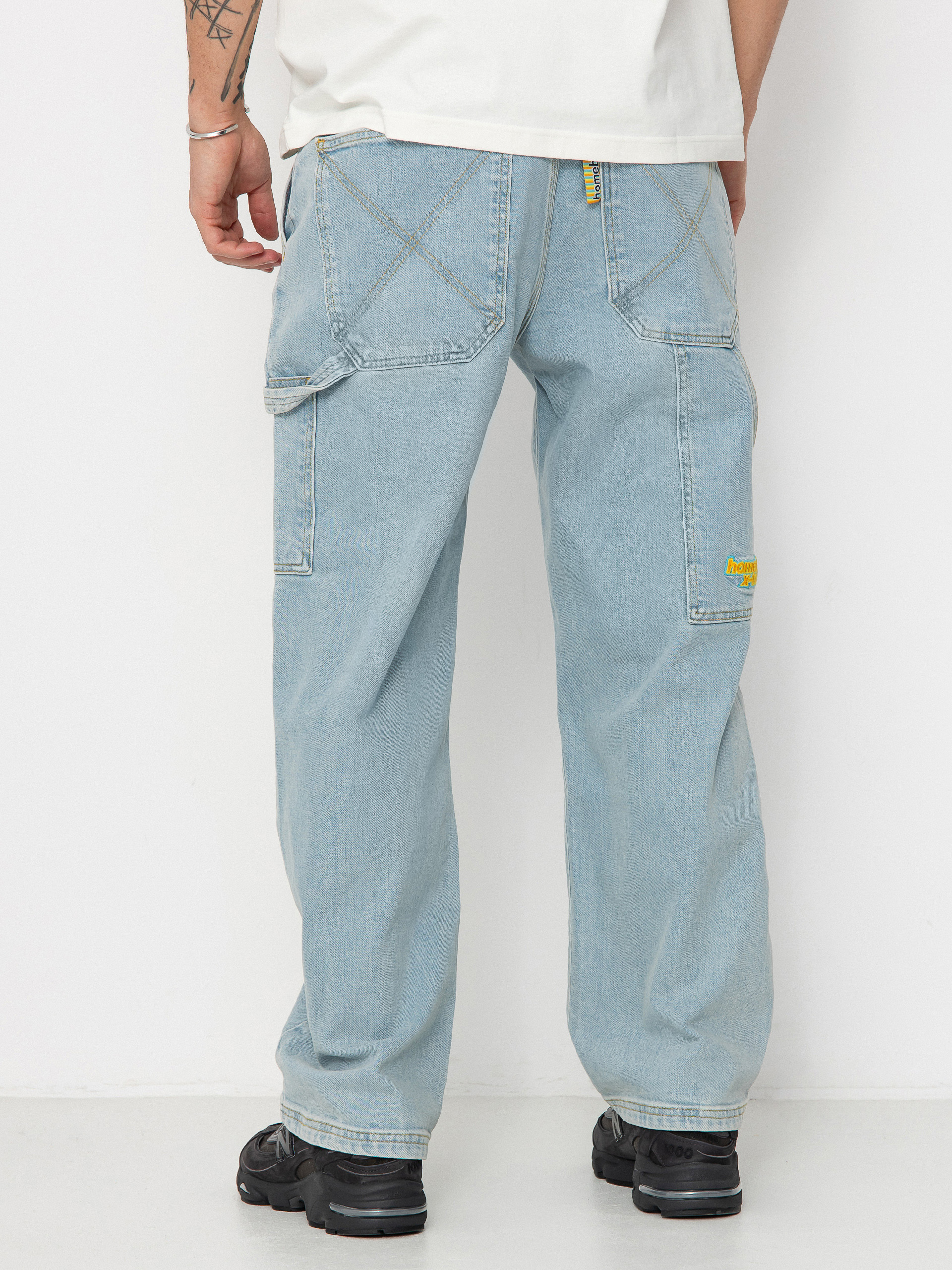 Kalhoty Homeboy X Tra Work Pants Denim (moon)