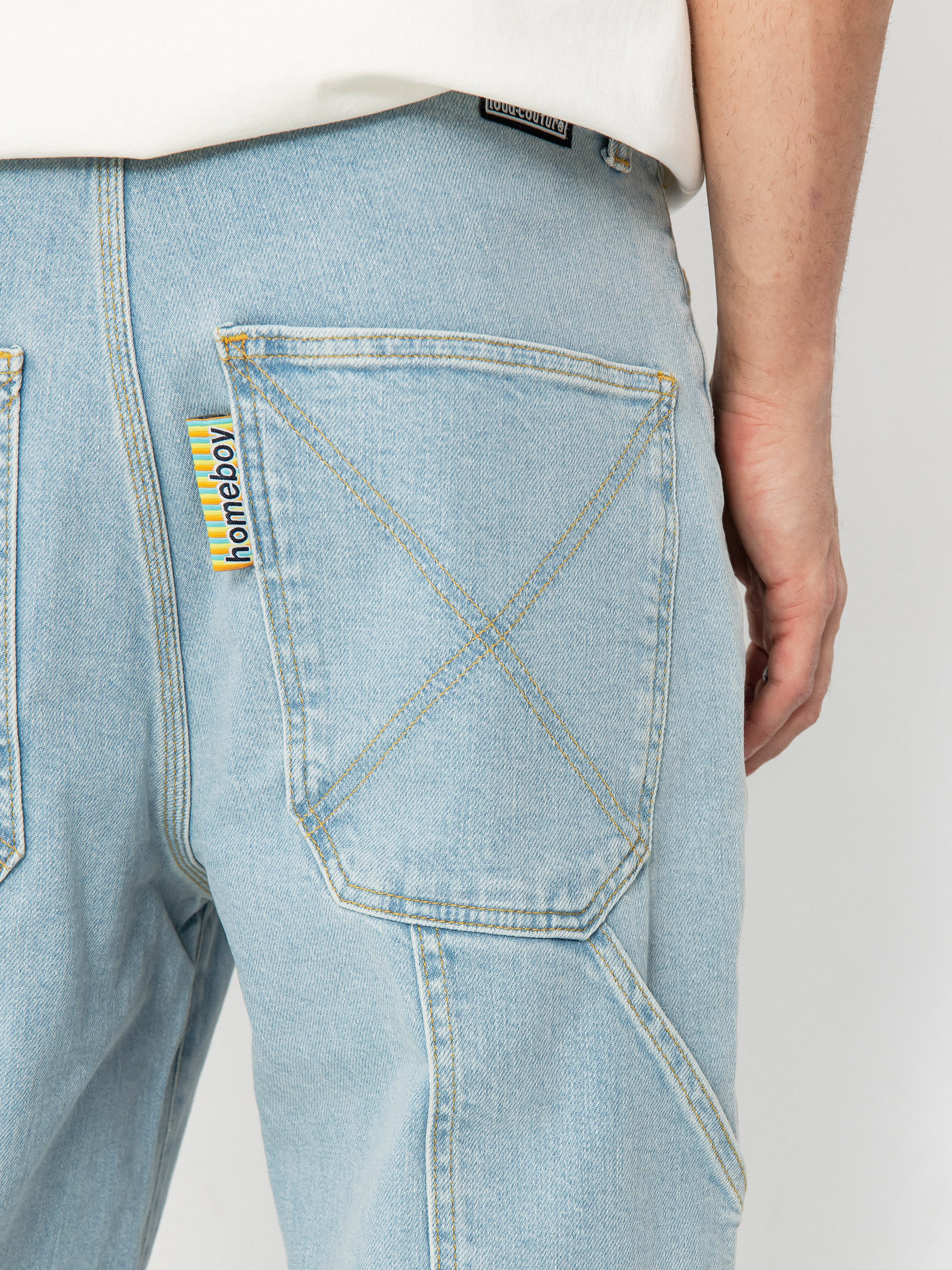Kalhoty Homeboy X Tra Work Pants Denim (moon)