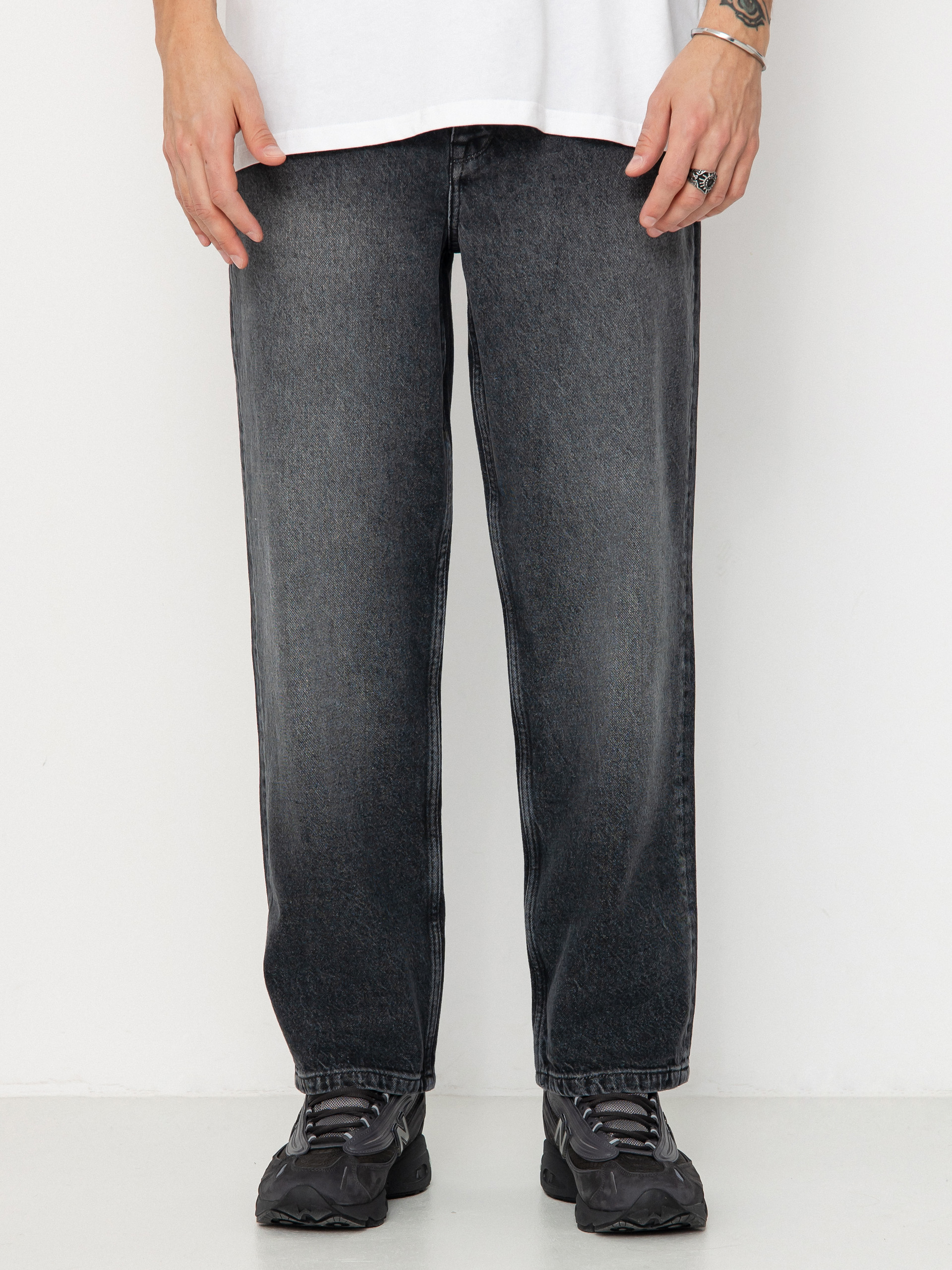 Kalhoty Homeboy X Tra Baggy Vintage Denim (vintage black)
