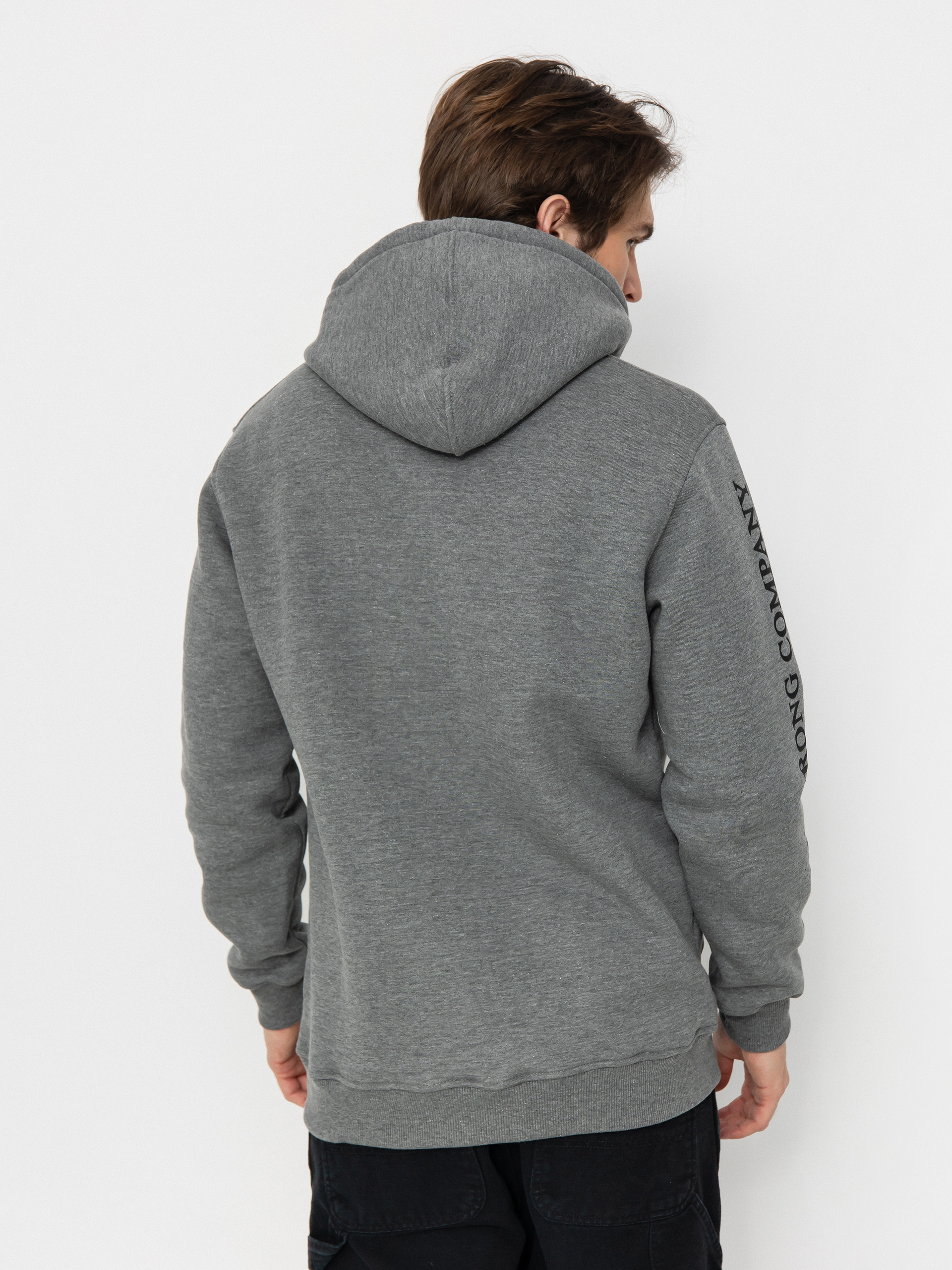 Mikina s kapucí Nervous Icon HD (light heather)