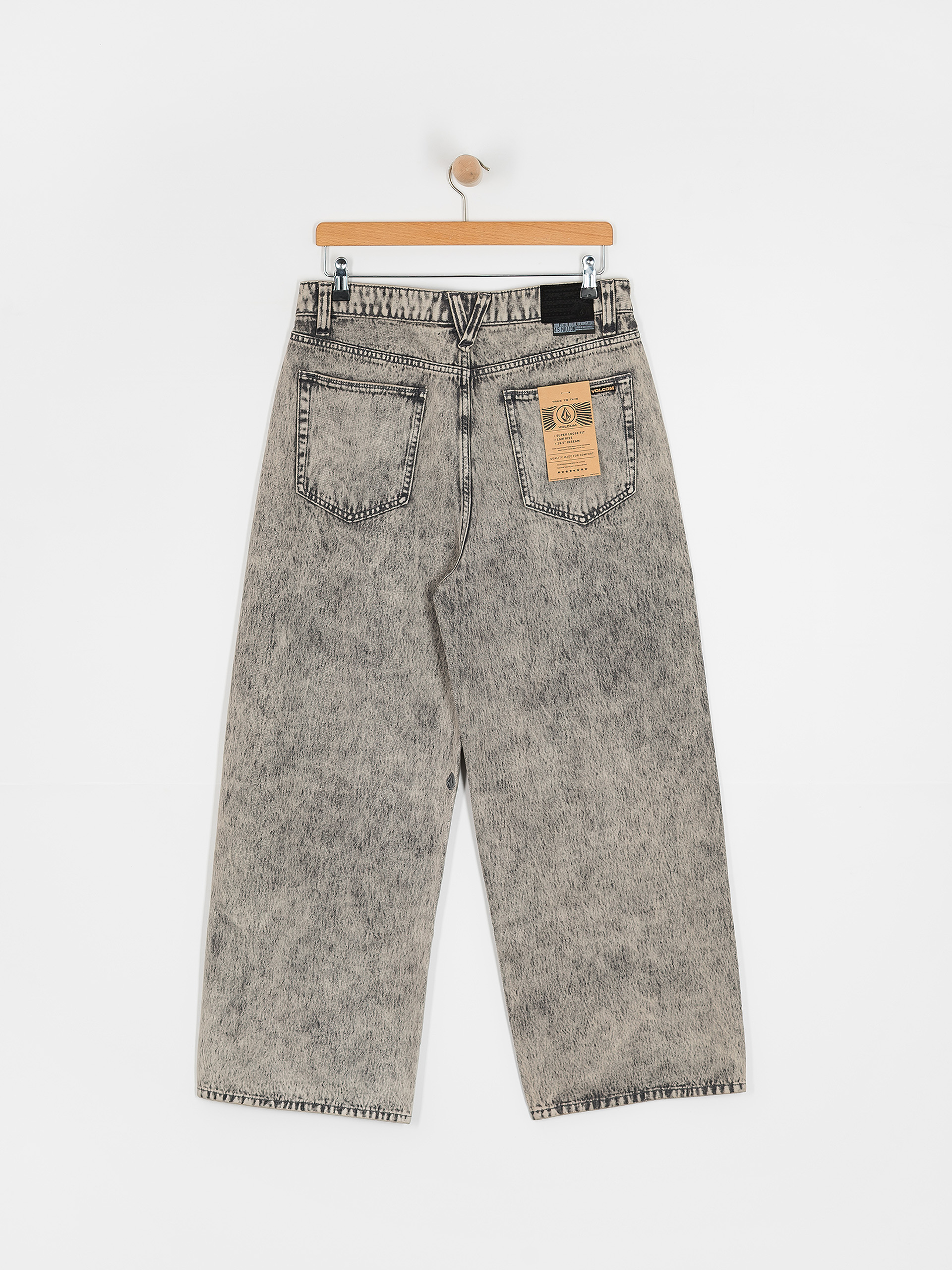 Kalhoty Volcom Beeggy Wmn (grey vintage)