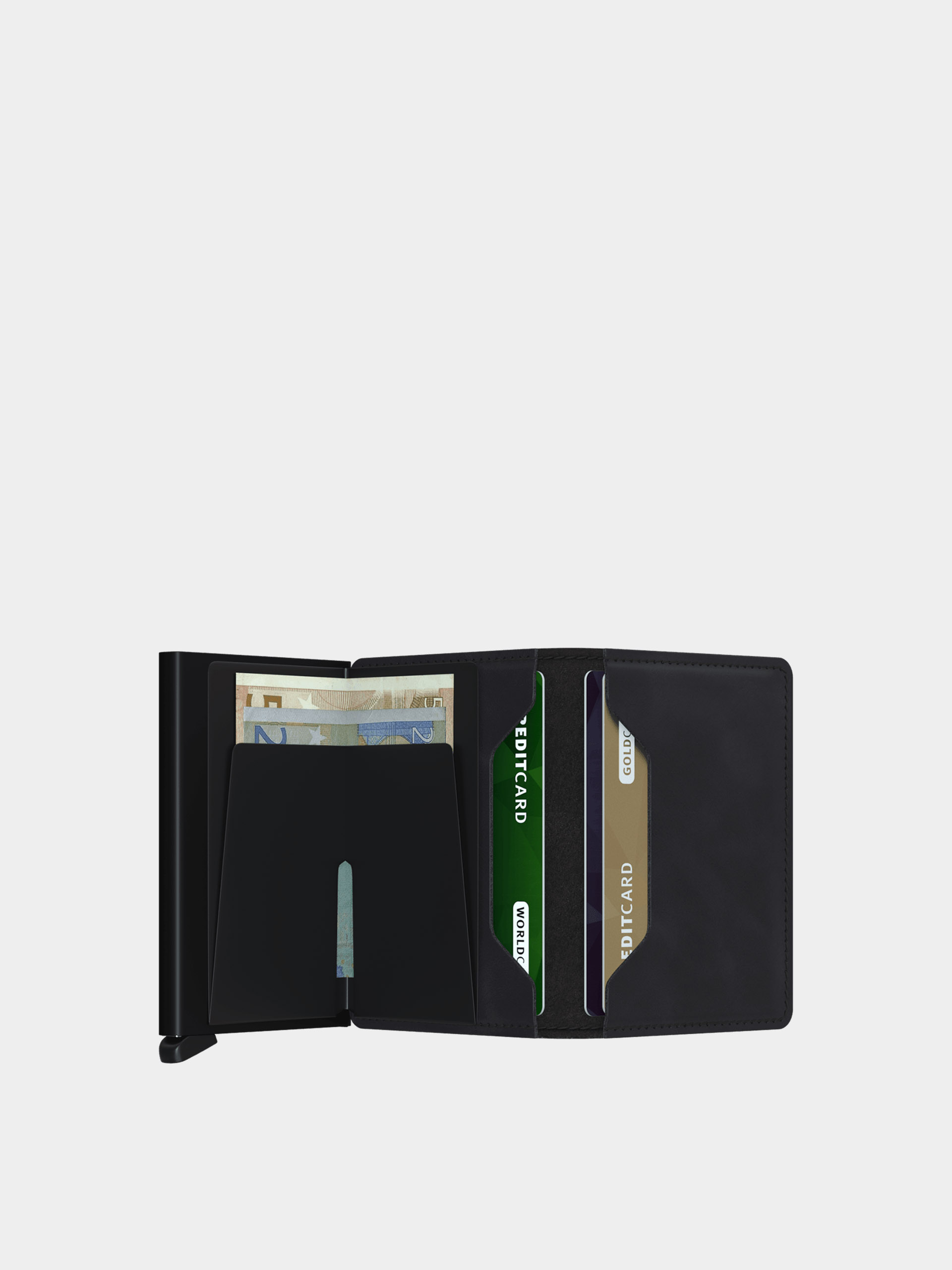 Peněženka Secrid Slimwallet (vintage black)