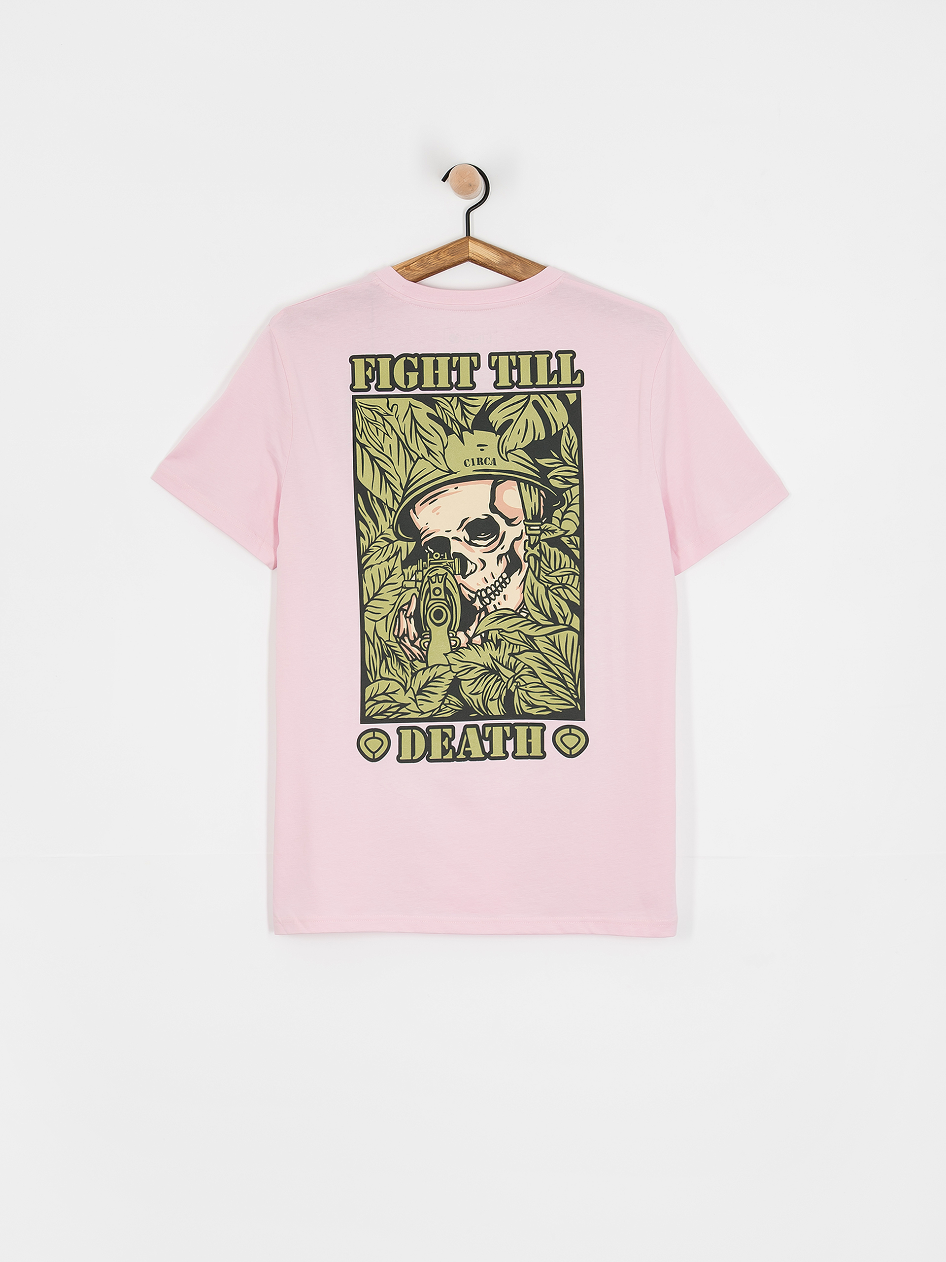 Tričko Circa Till Death (cotton pink)