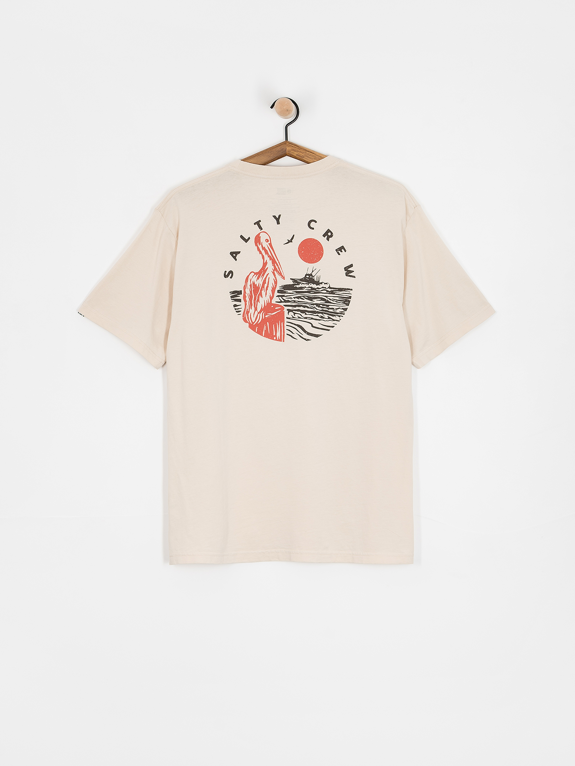 Tričko Salty Crew Stakeout (moonbeam)